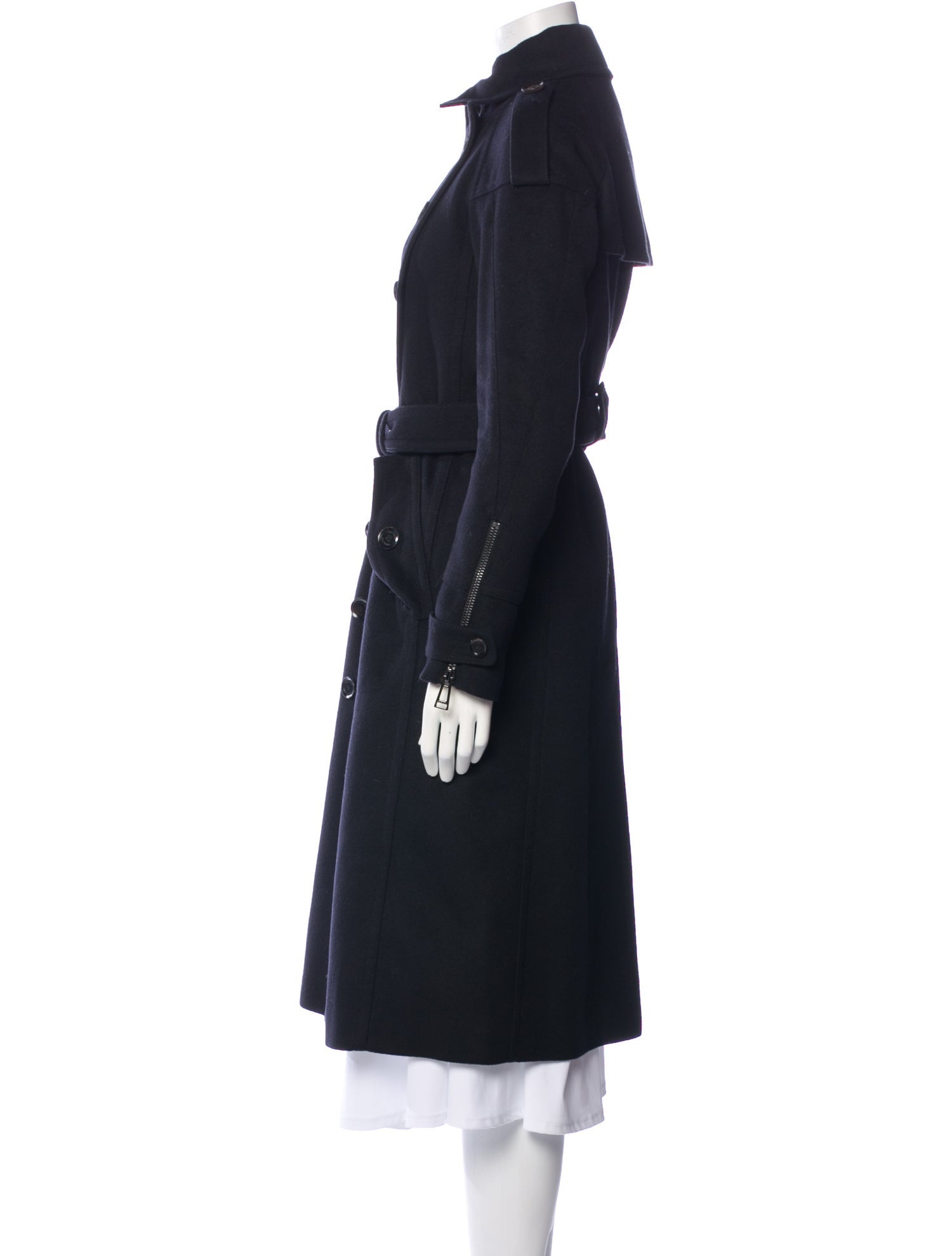 Belstaff Virgin Wool Trench Coat