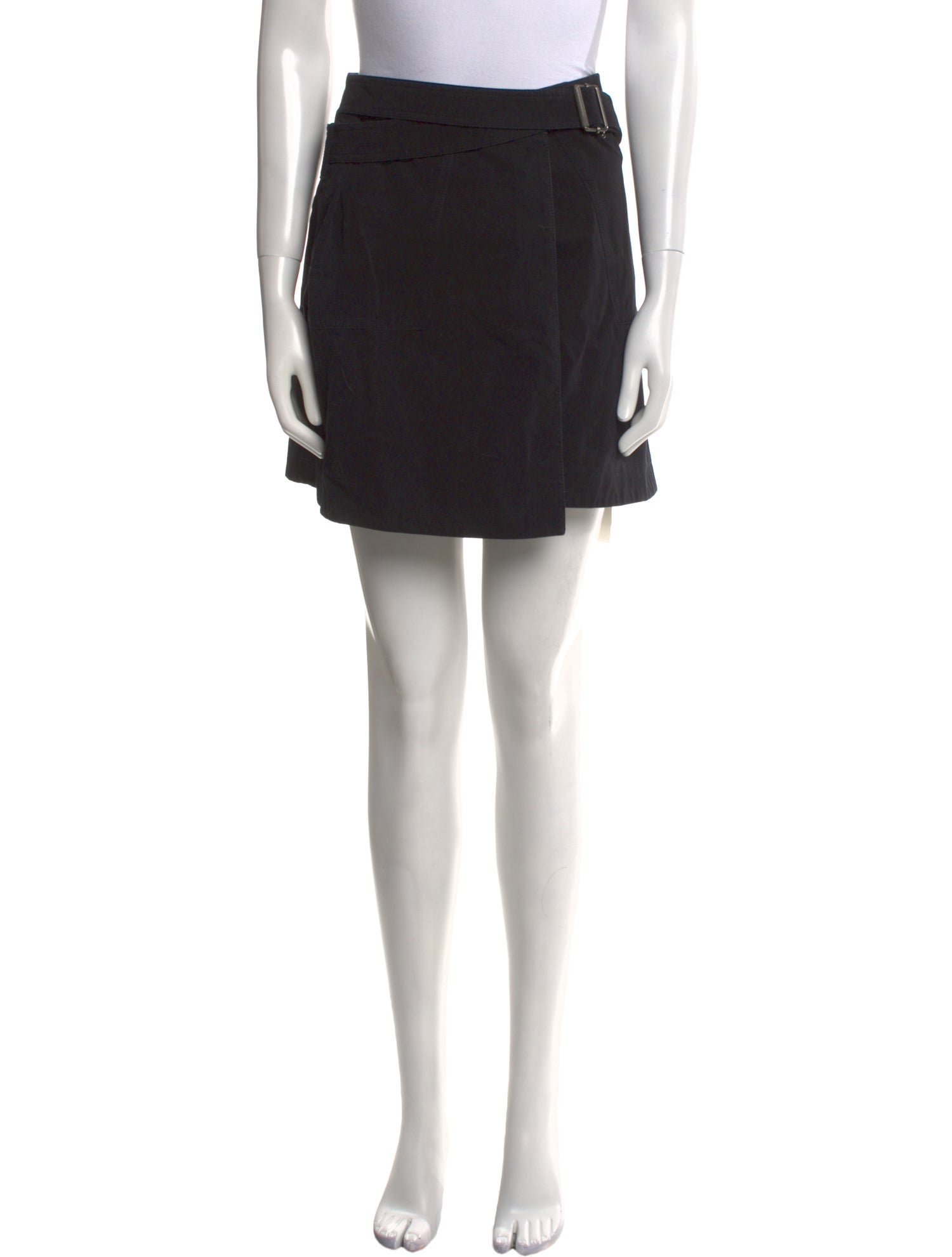 Belstaff Raw-Edge Trim Mini Skirt