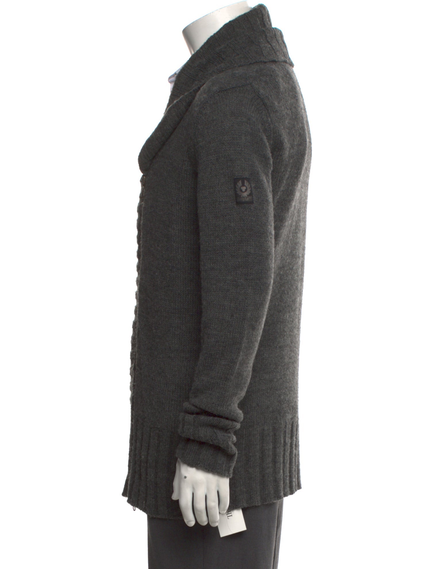 Belstaff V-Neck Long Sleeve Hoodie