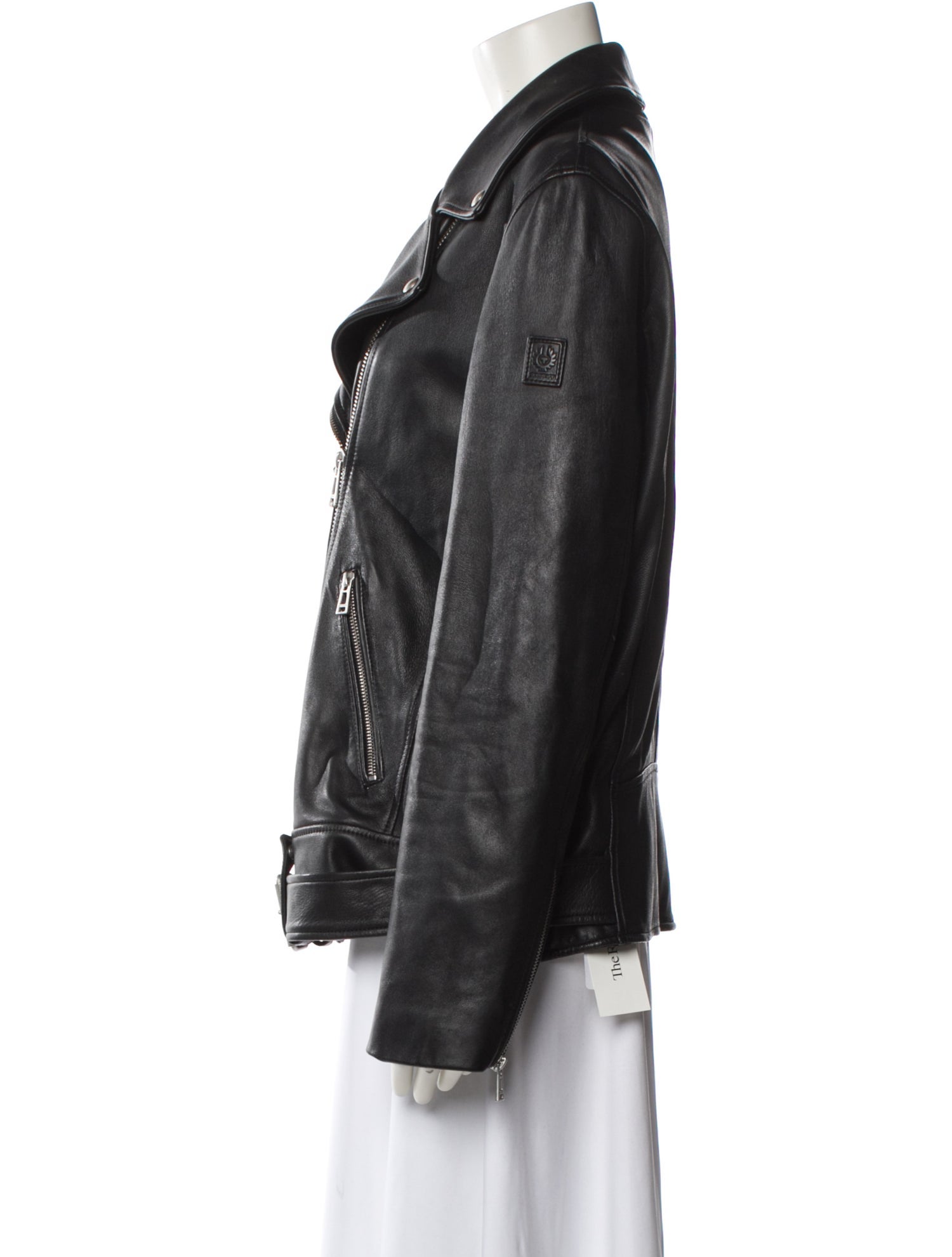 Belstaff Lamb Leather Biker Jacket