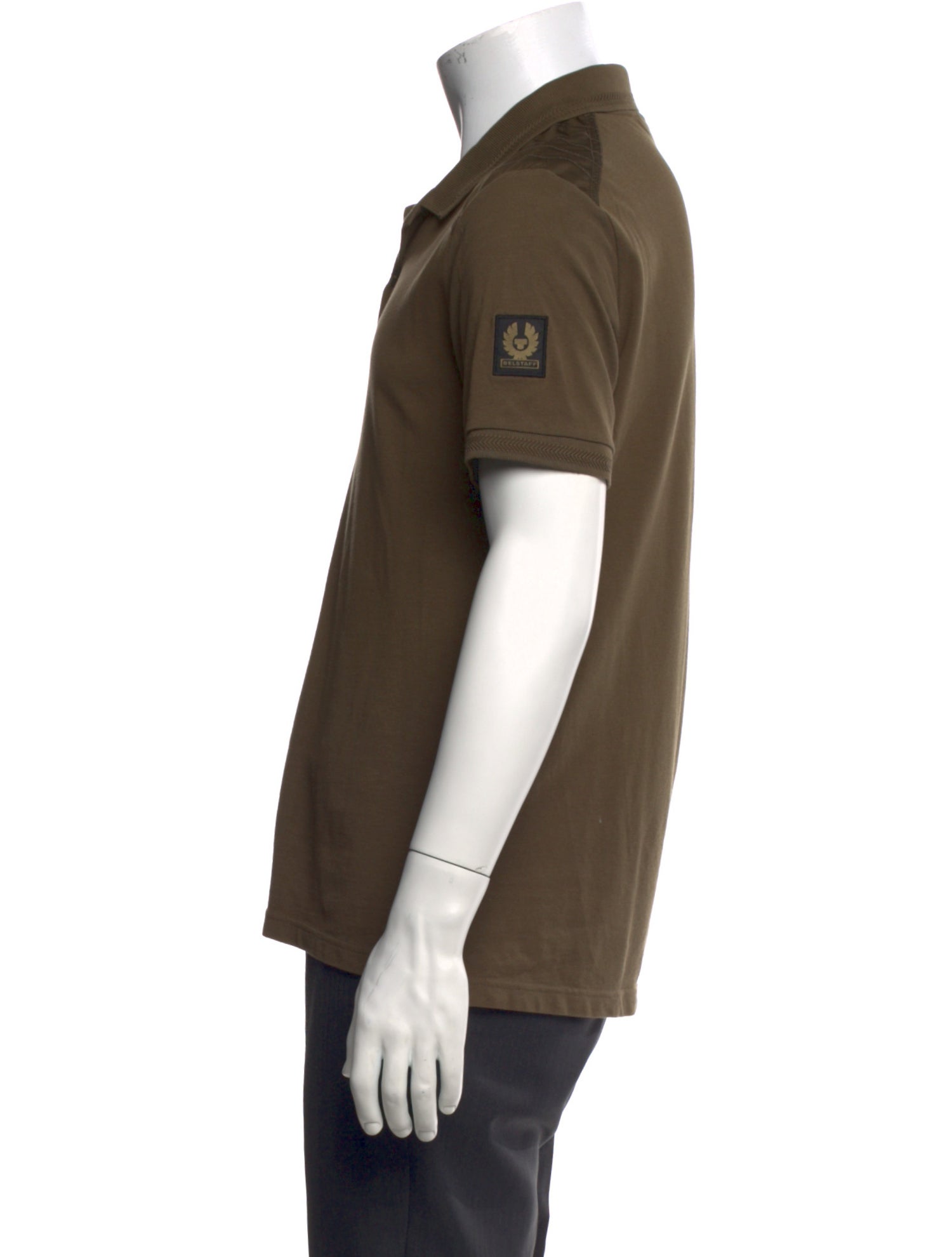 Belstaff Collar Short Sleeve Polo Shirt