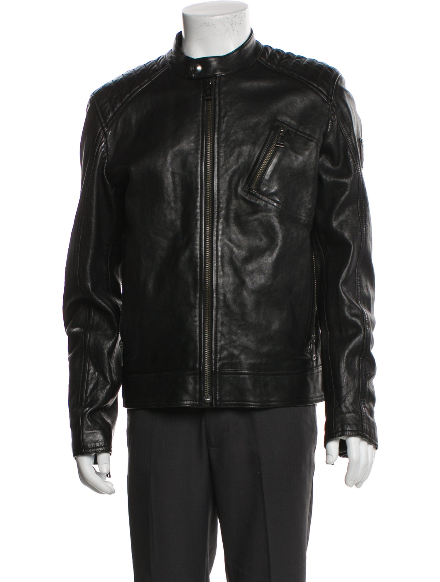 Belstaff Leather Moto Jacket