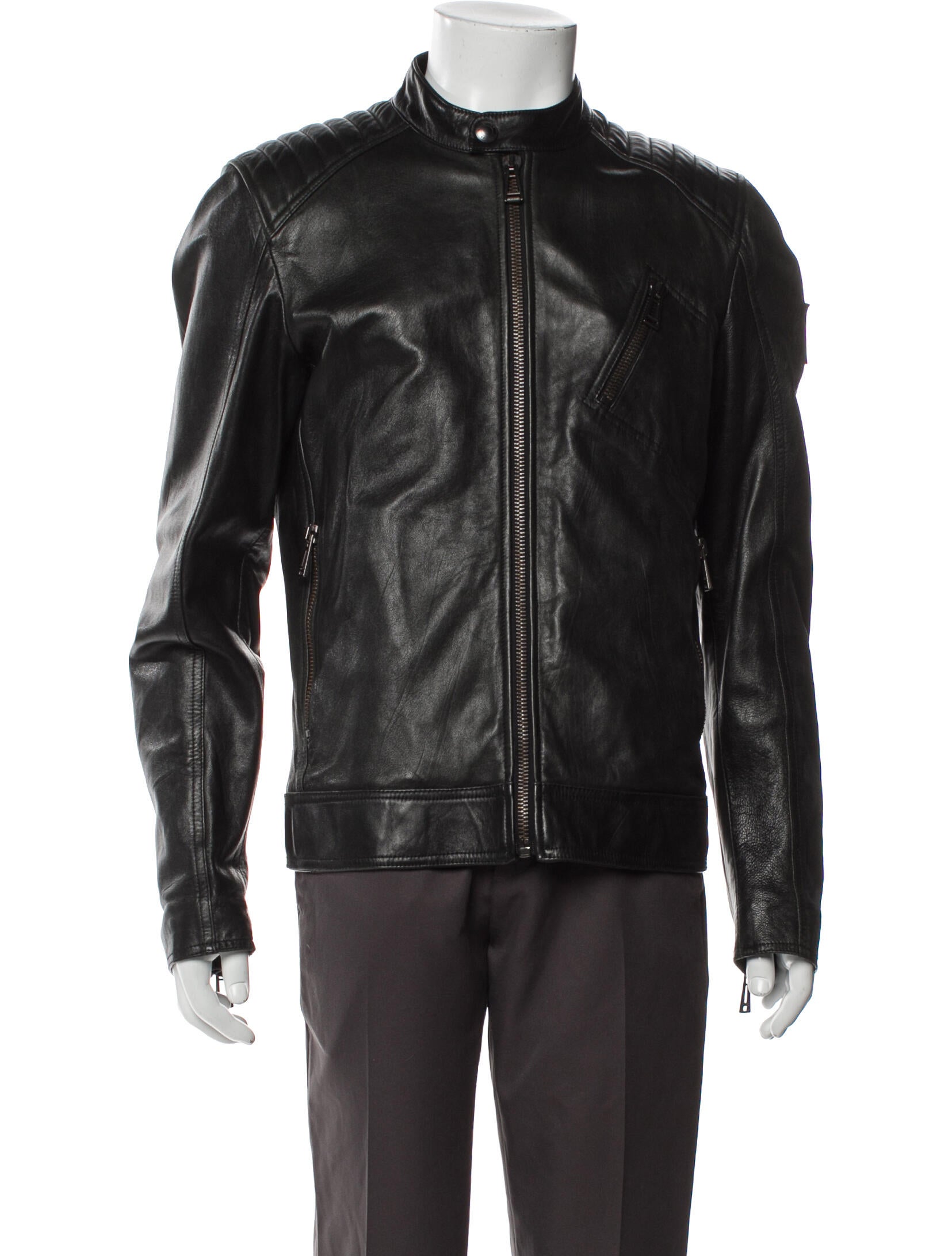 Belstaff Leather Moto Jacket