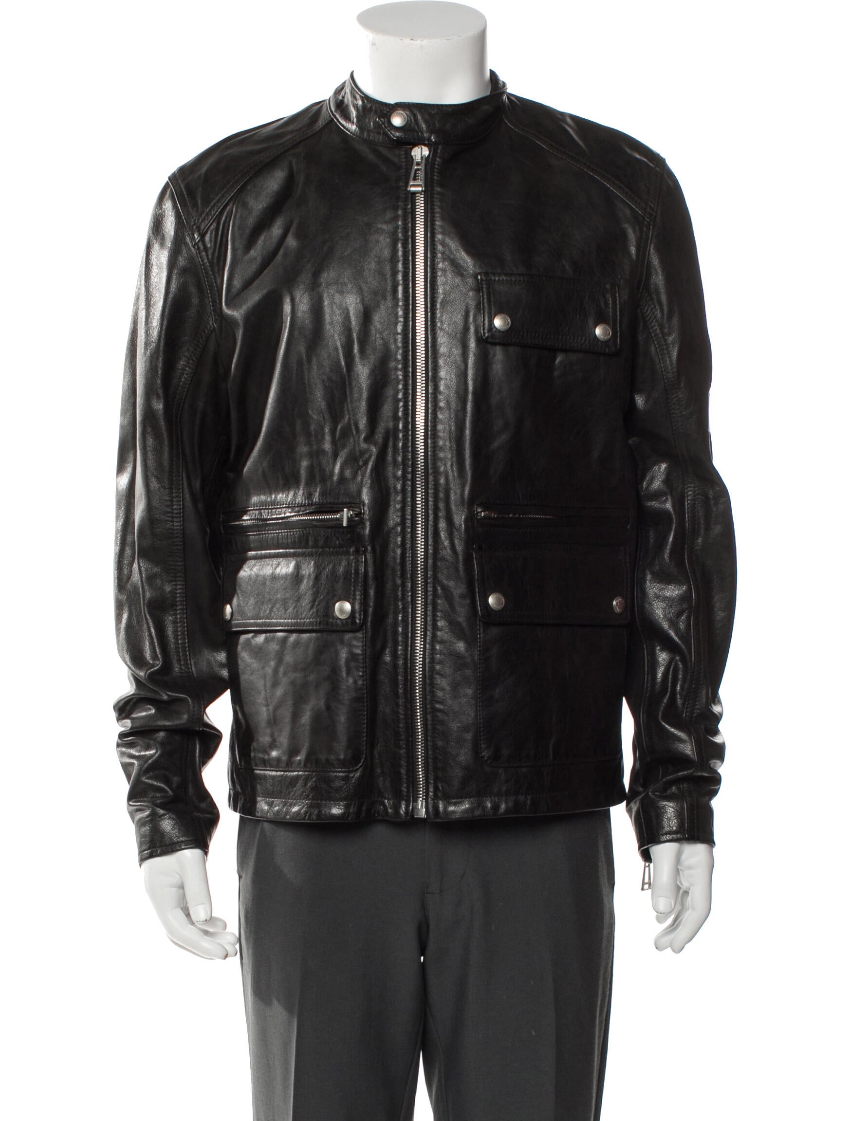 Belstaff Leather Moto Jacket
