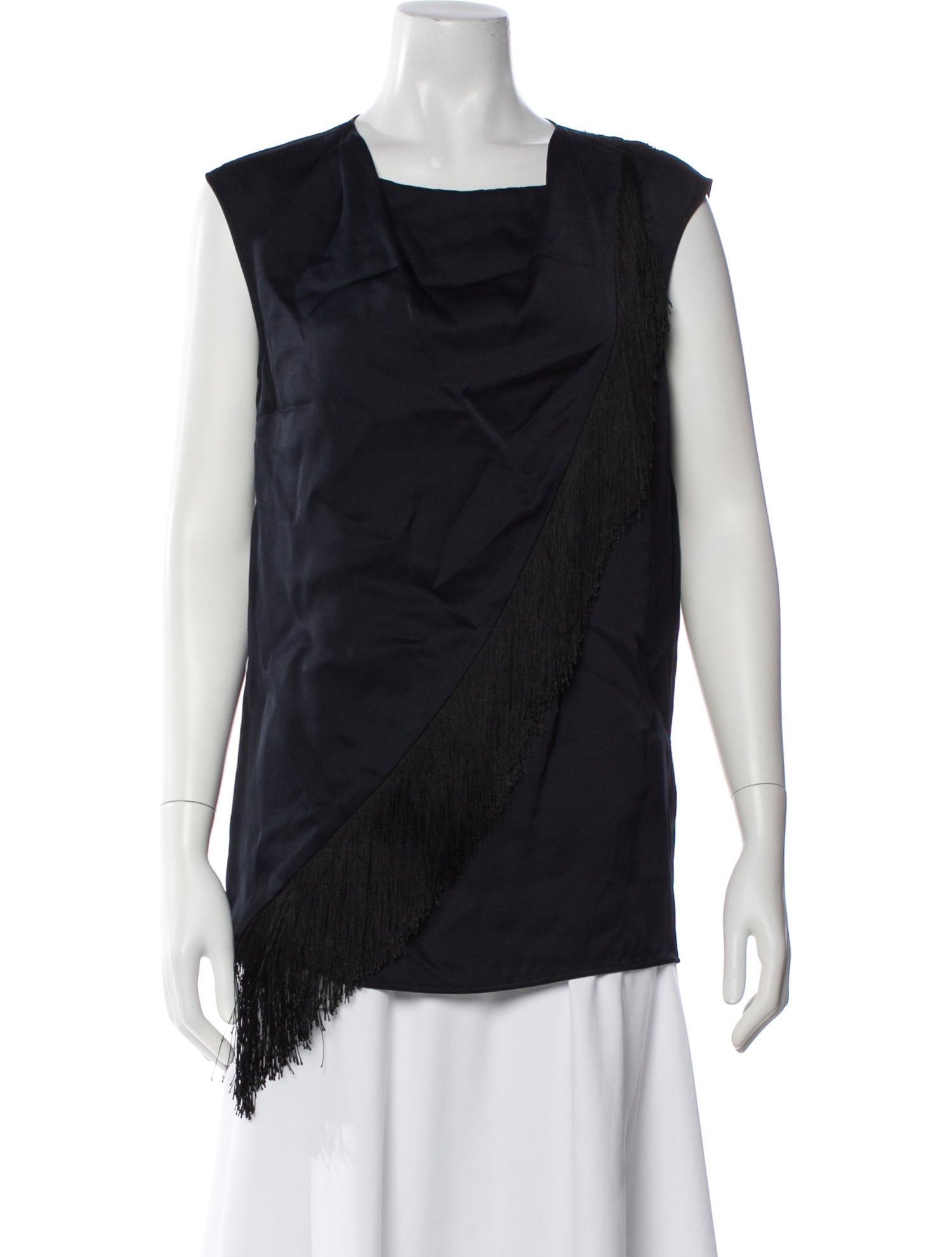 Belstaff Square Neckline Sleeveless Top