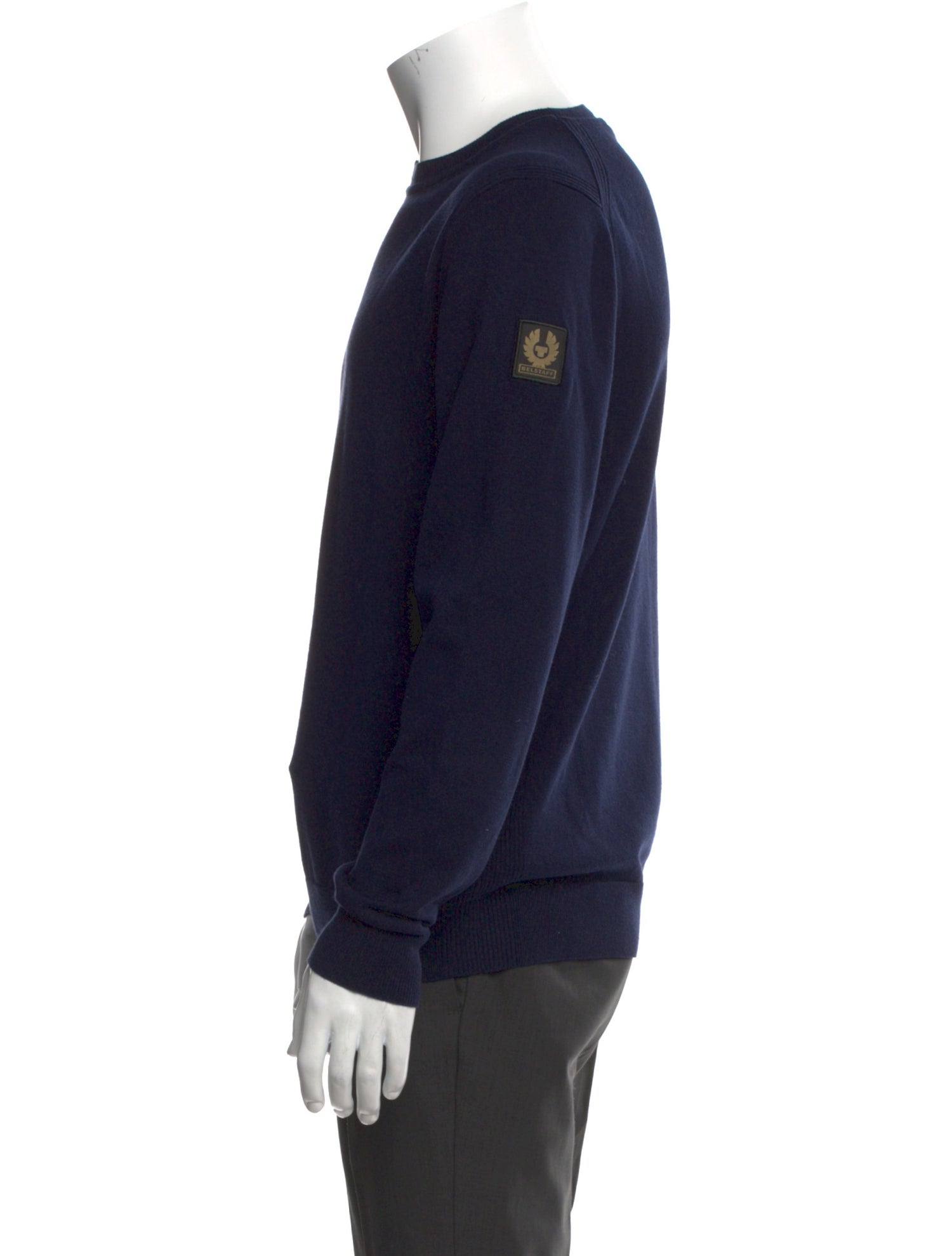 Belstaff Crew Neck Long Sleeve Pullover