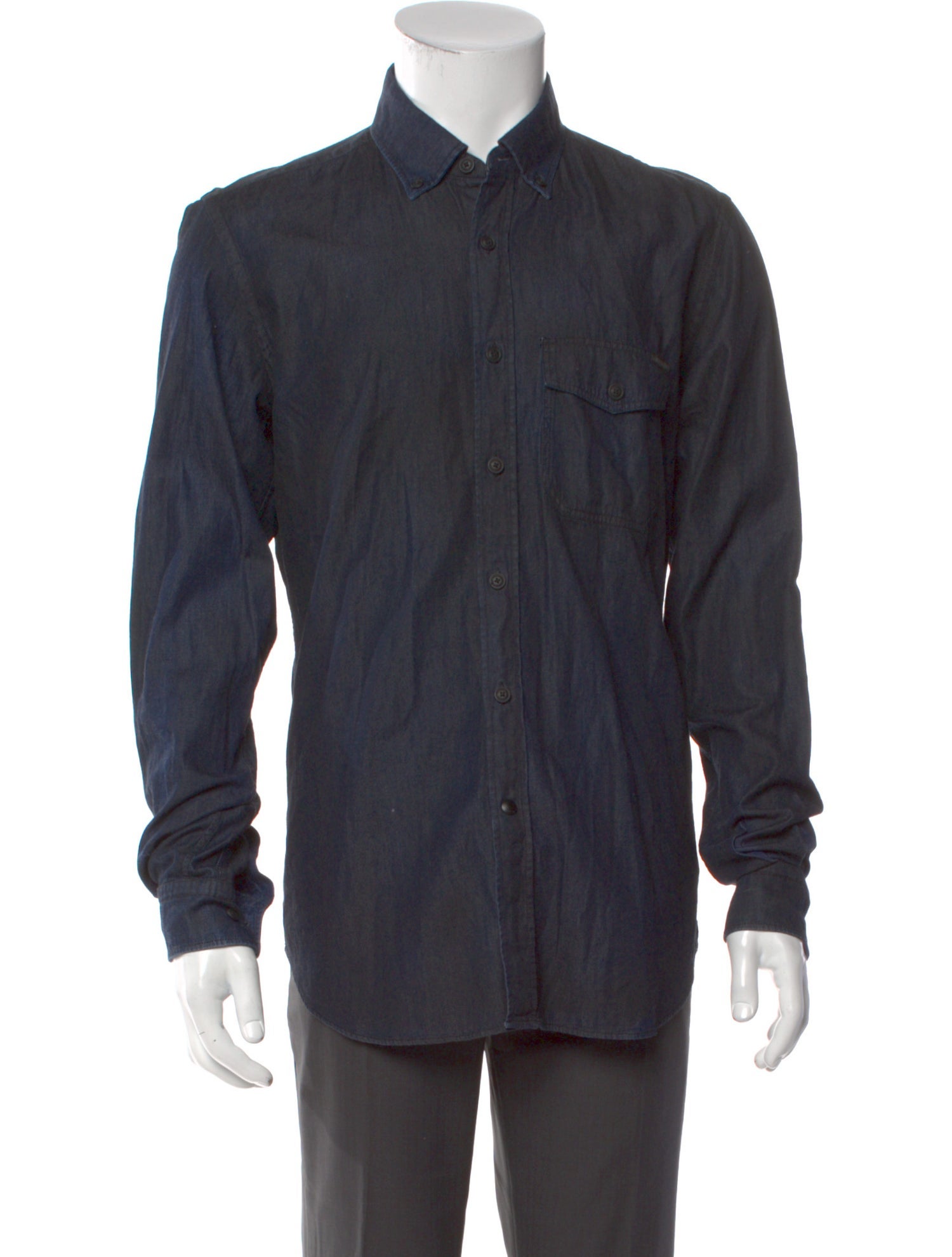 Belstaff Long Sleeve Denim Shirt
