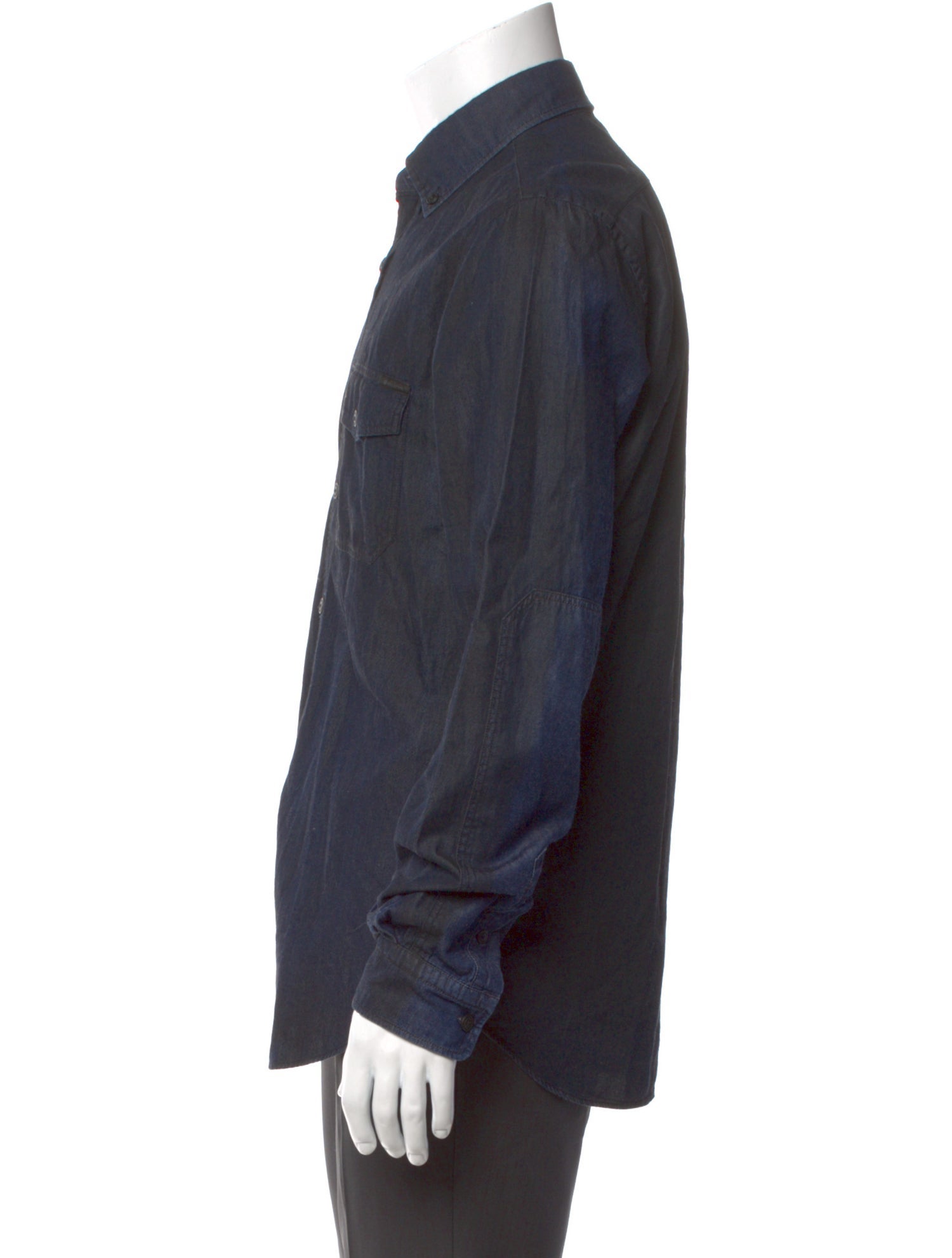 Belstaff Long Sleeve Denim Shirt