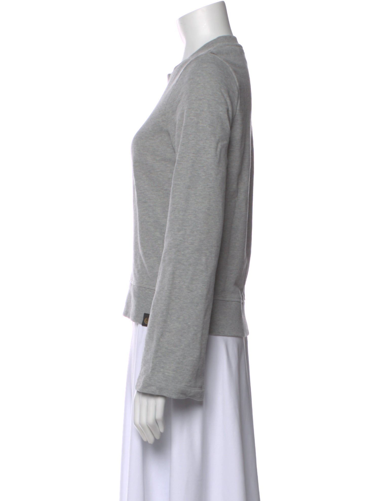 Belstaff Crew Neck Long Sleeve Sweatshirt