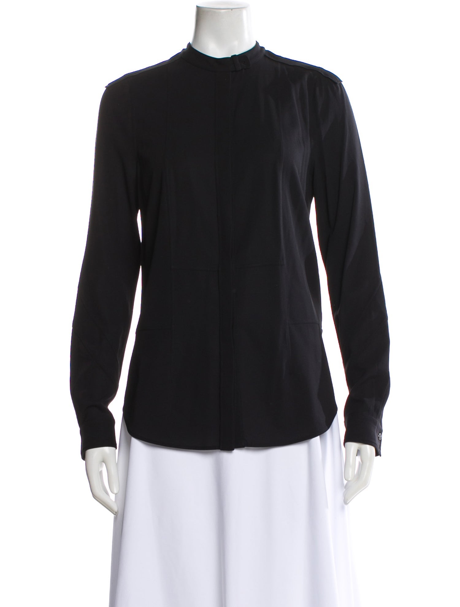 Belstaff Silk Long Sleeve Blouse