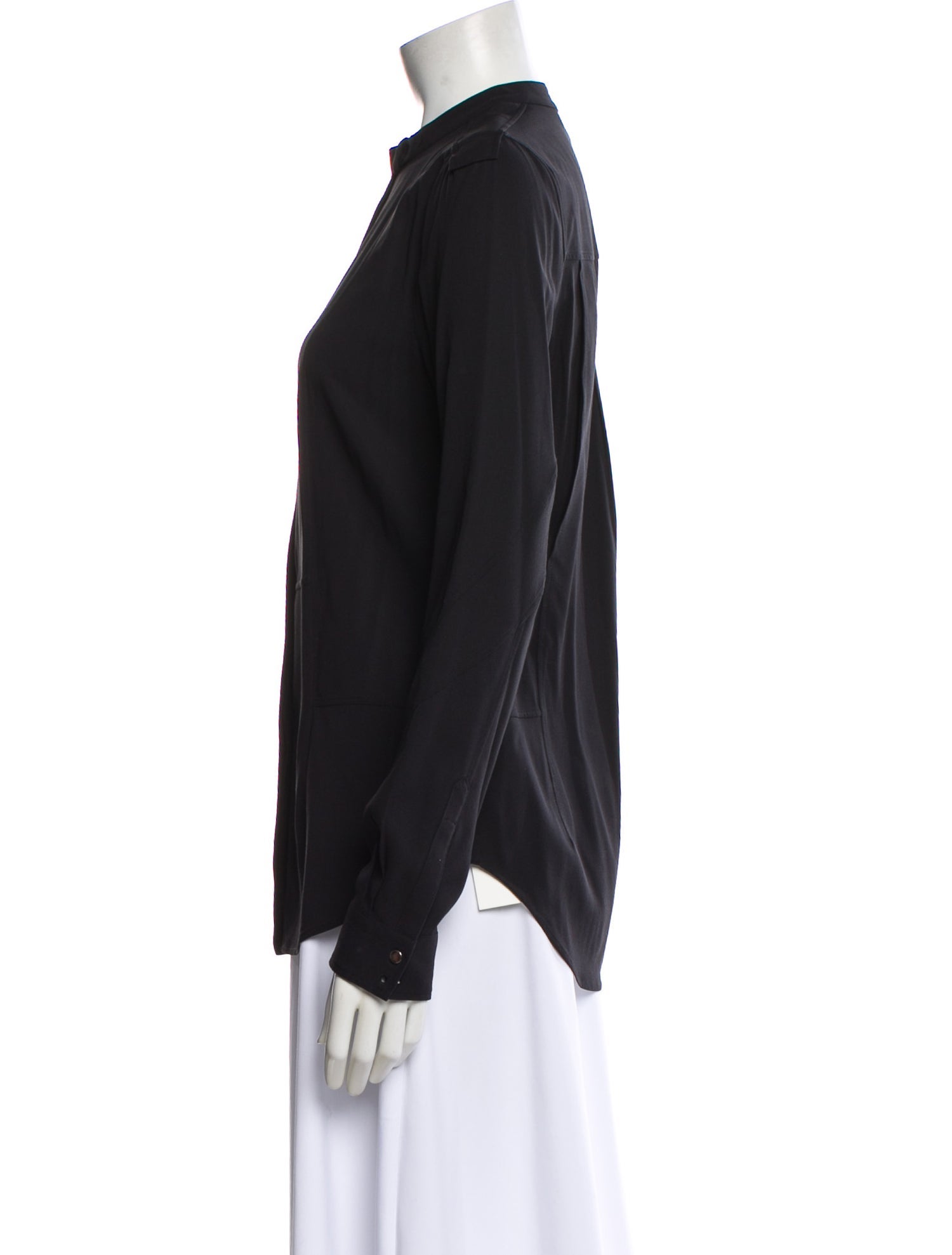 Belstaff Silk Long Sleeve Blouse