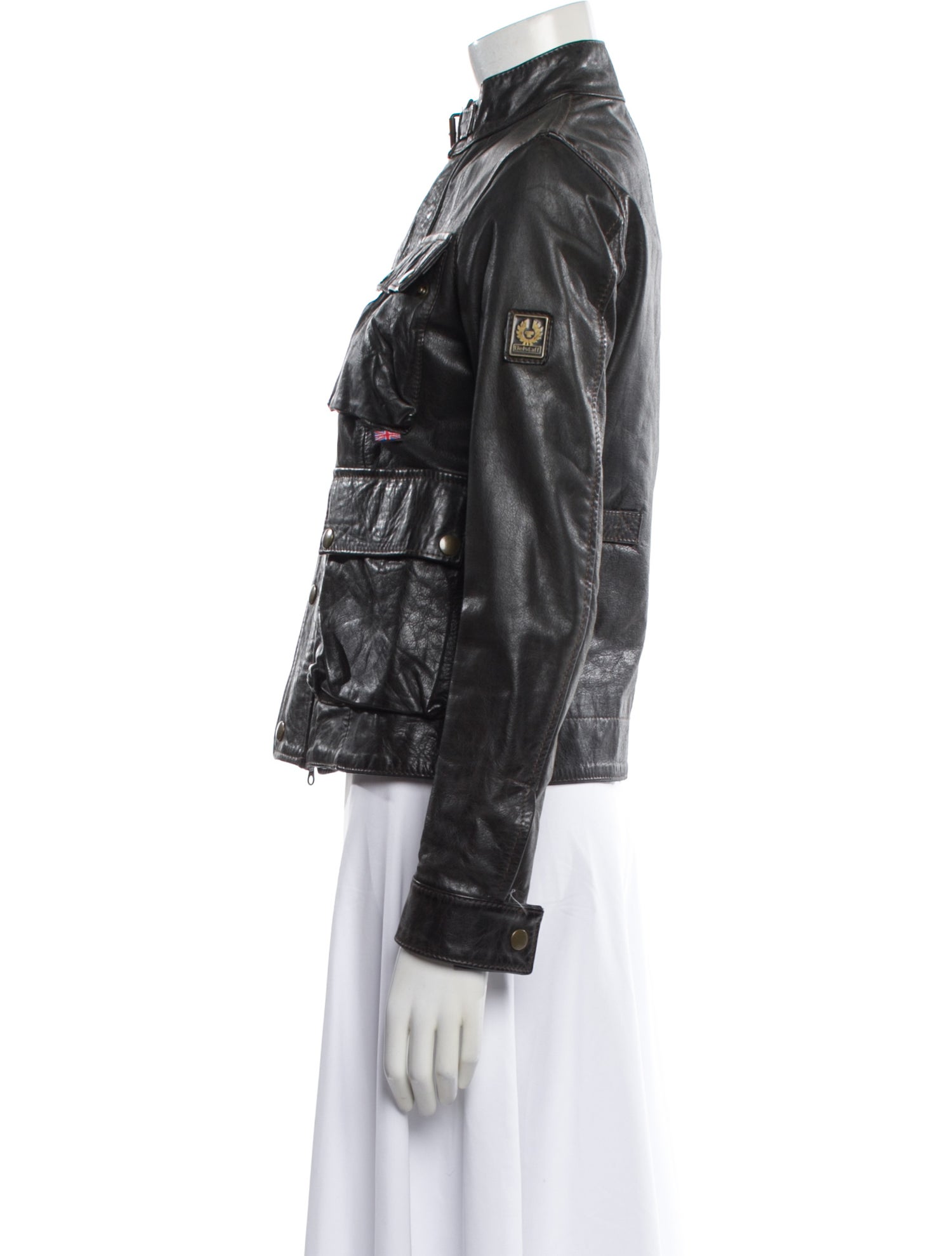 Belstaff Leather Biker Jacket