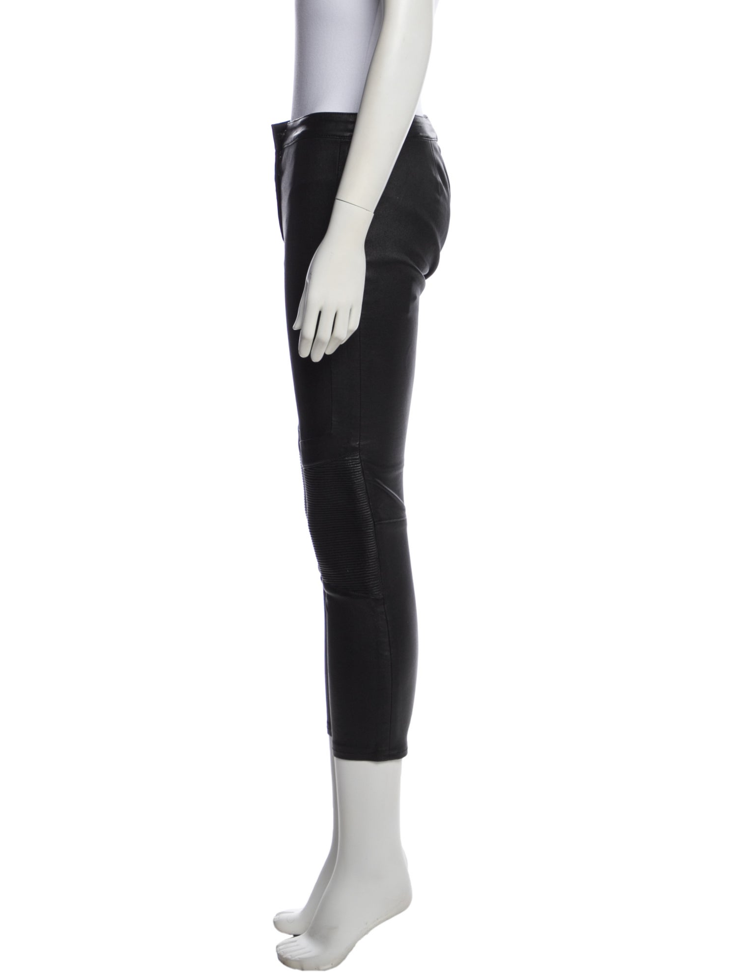 Belstaff Leather Skinny Leg Pants