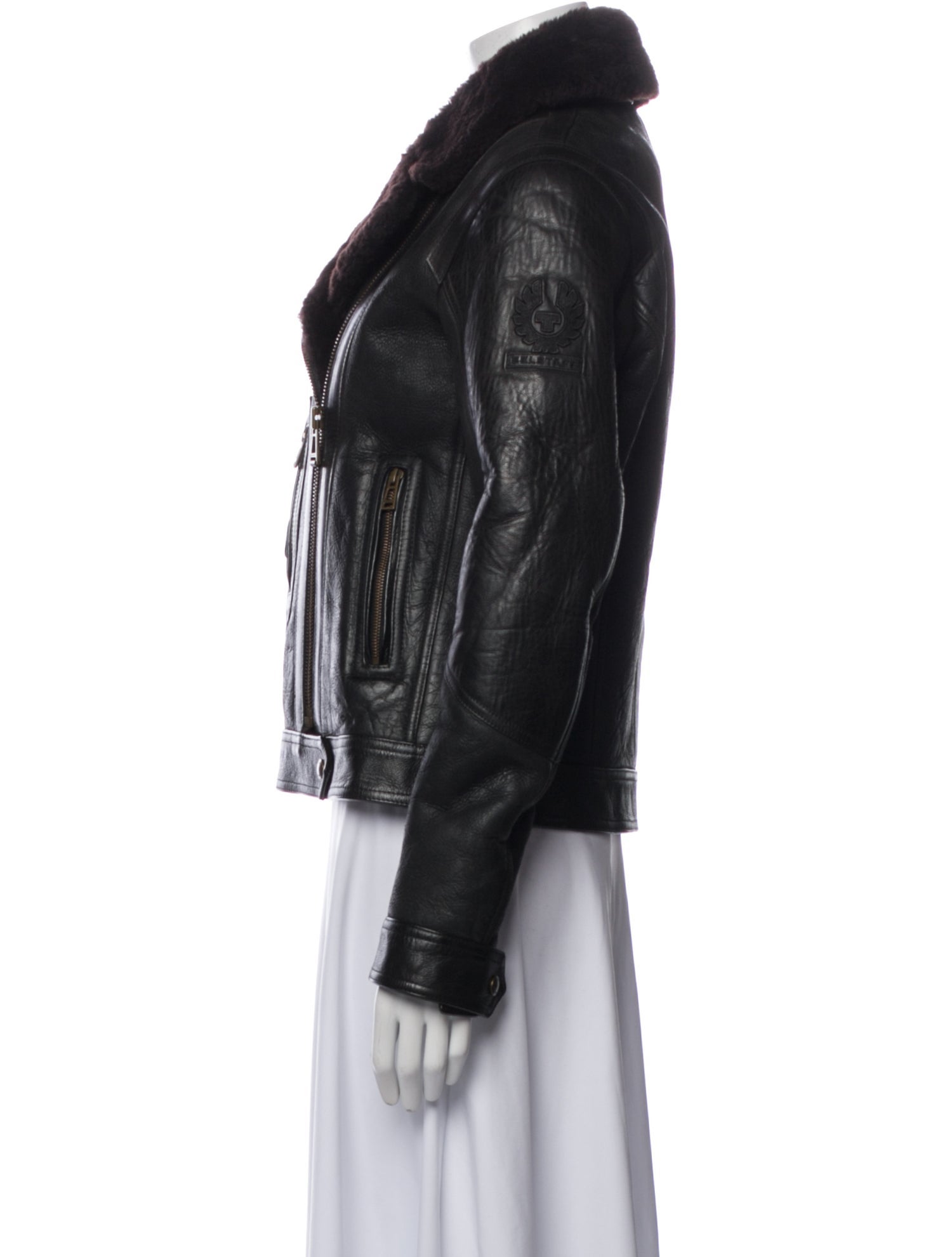 Belstaff Leather Biker Jacket