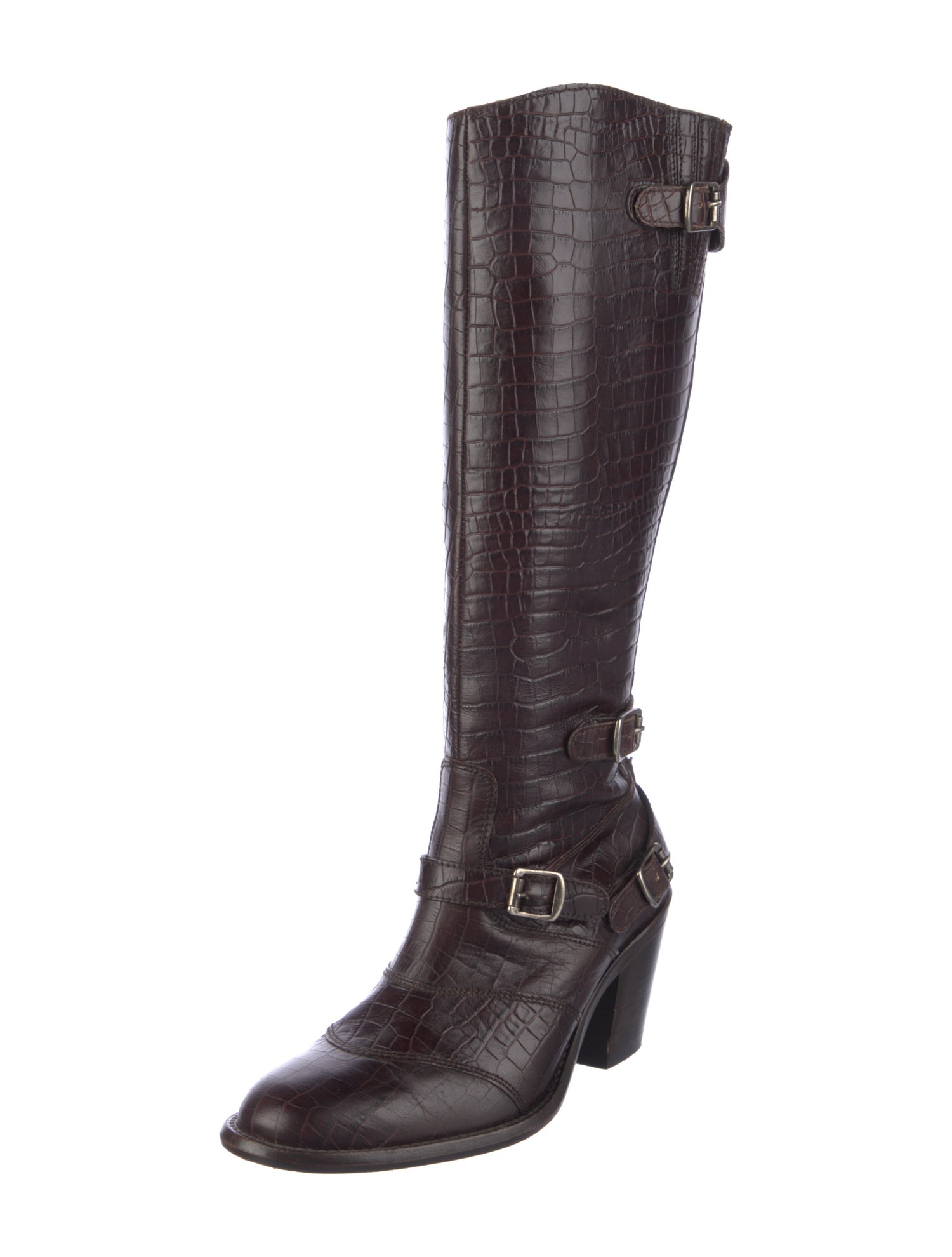 Belstaff Leather Riding Boots