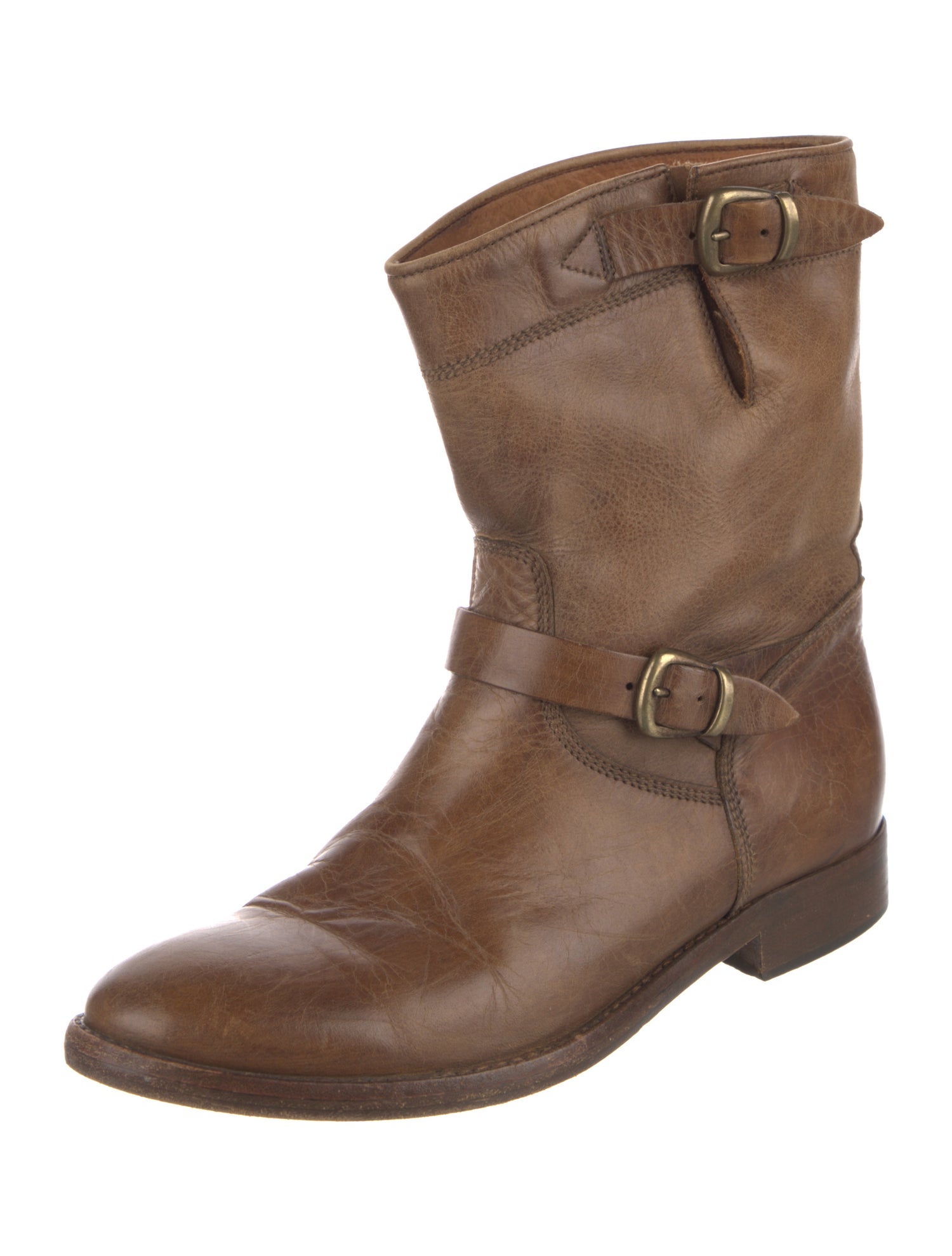 Belstaff Leather Moto Boots