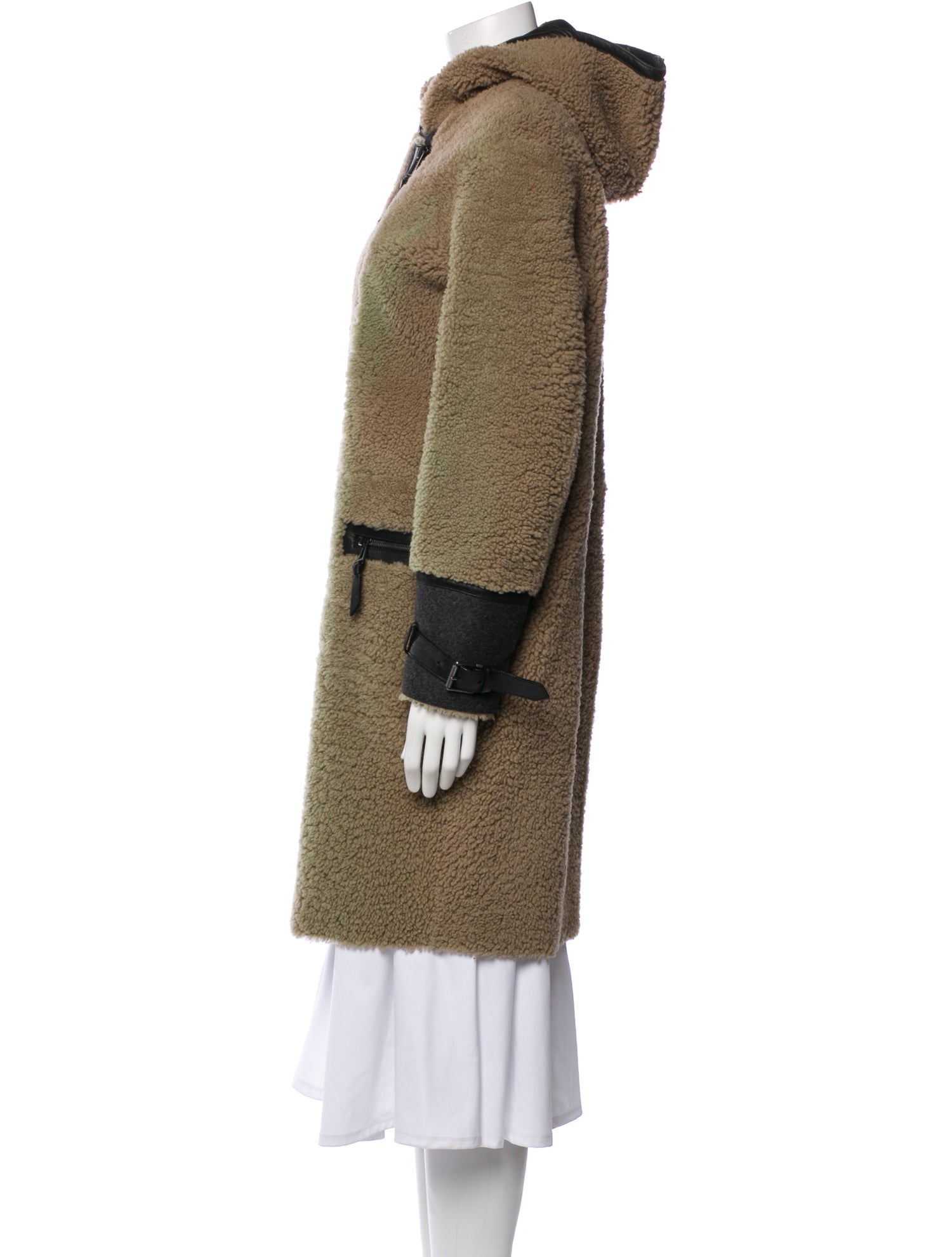 Belstaff Shearling Fur Coat