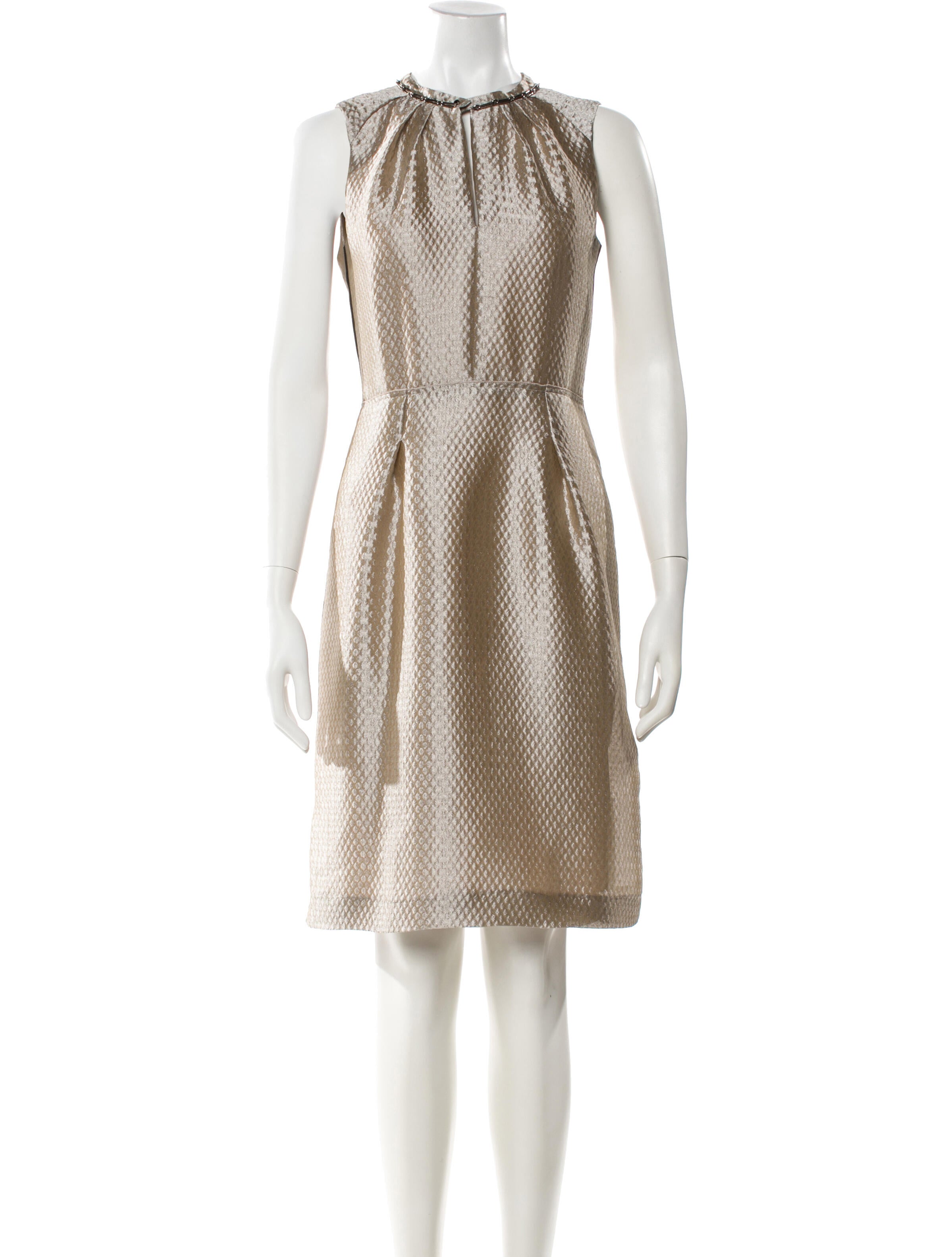 Belstaff Crew Neck Knee-Length Dress