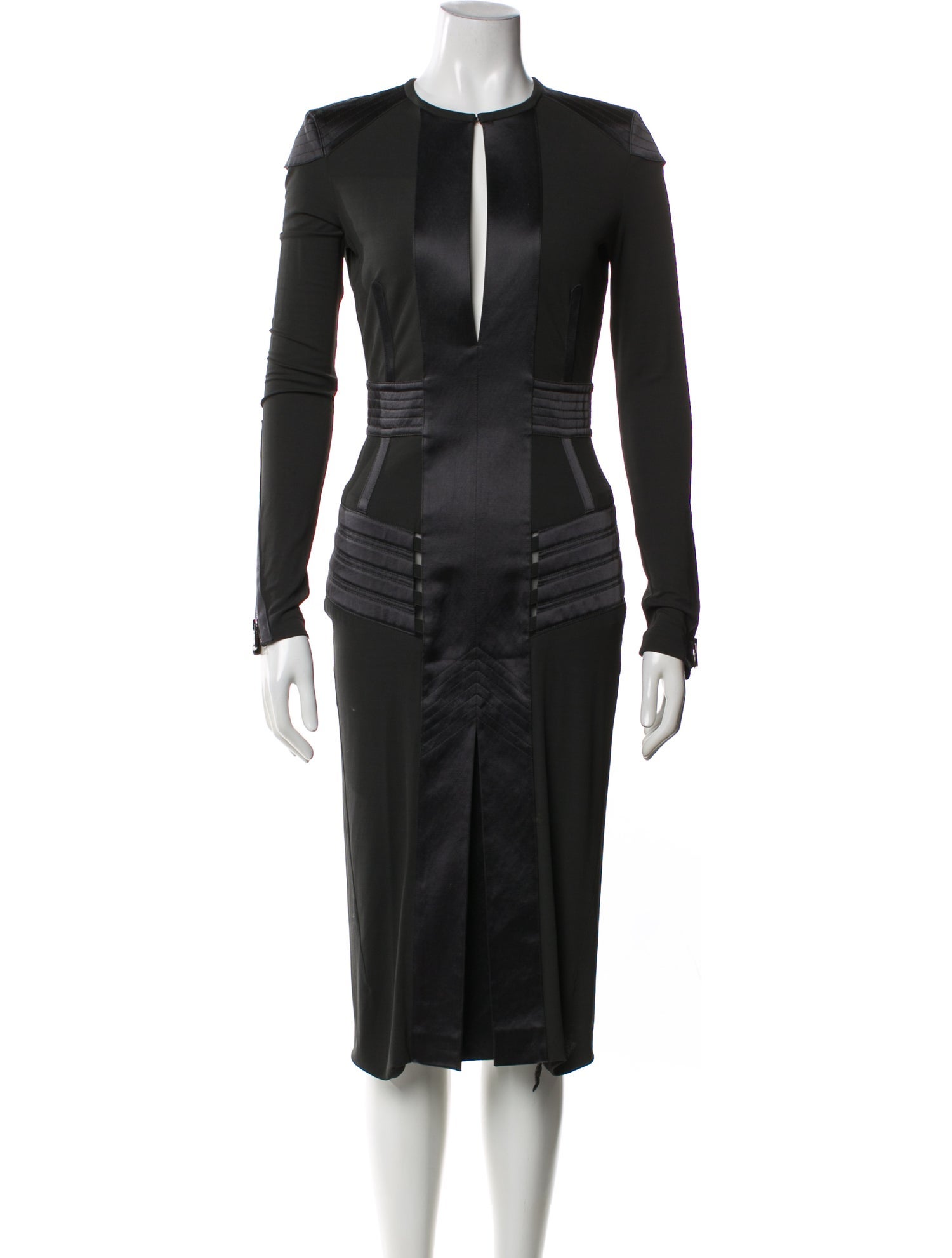 Belstaff Crew Neck Midi Length Dress