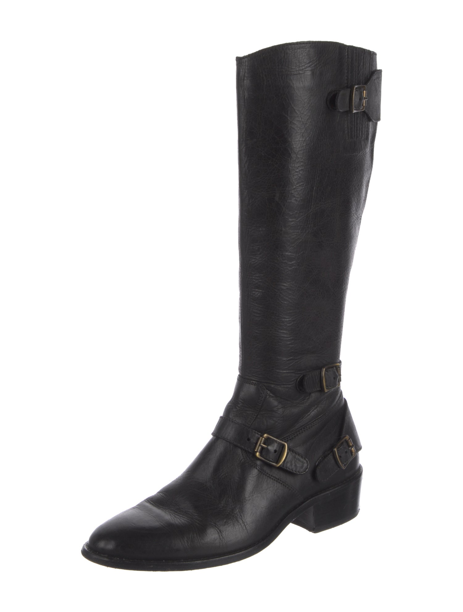 Belstaff Leather Riding Boots