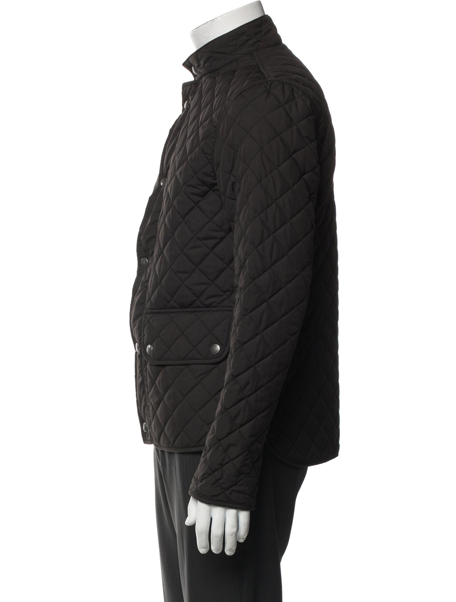 Belstaff Mock Neck Long Sleeve Cardigan