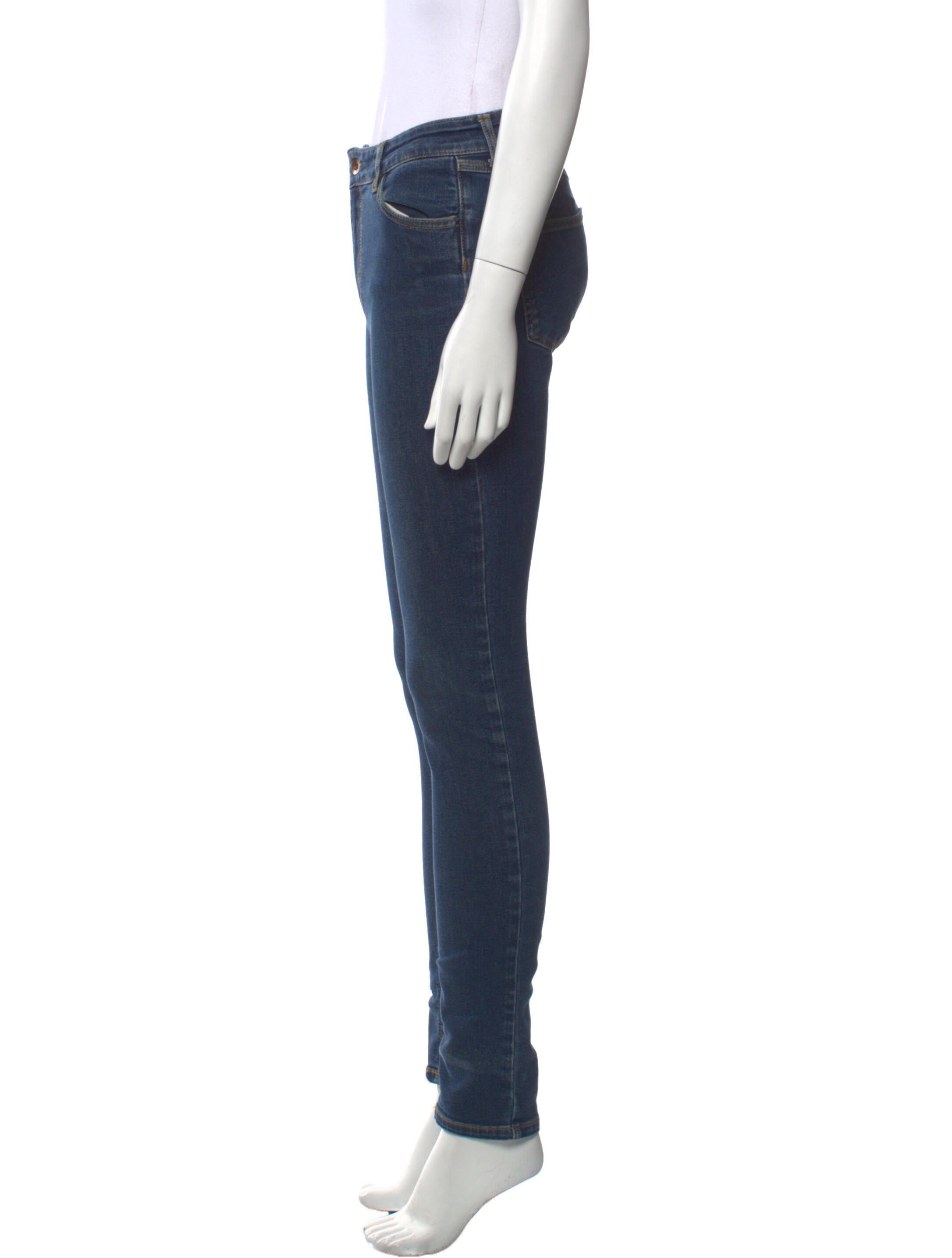 Bellerose Mid-Rise Skinny Leg Jeans