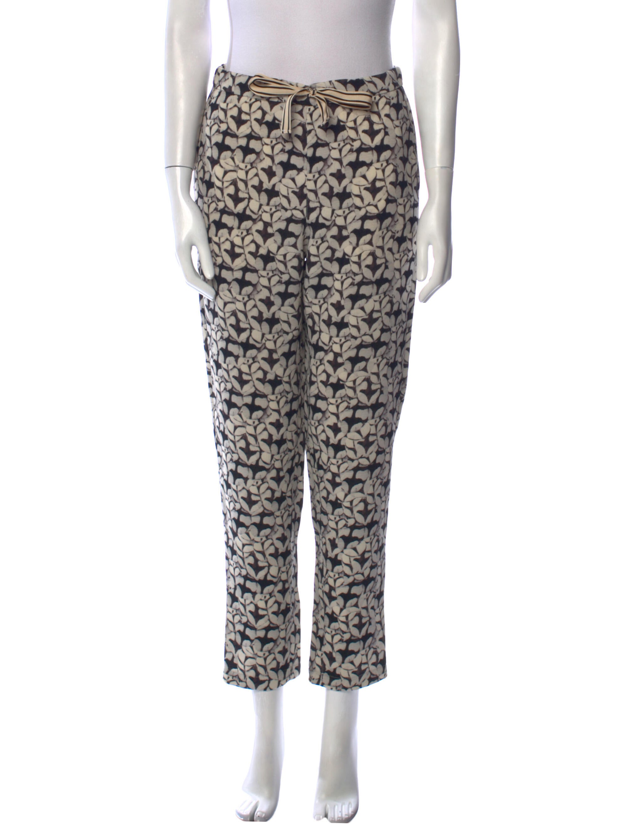 Bellerose Printed Straight Leg Pants