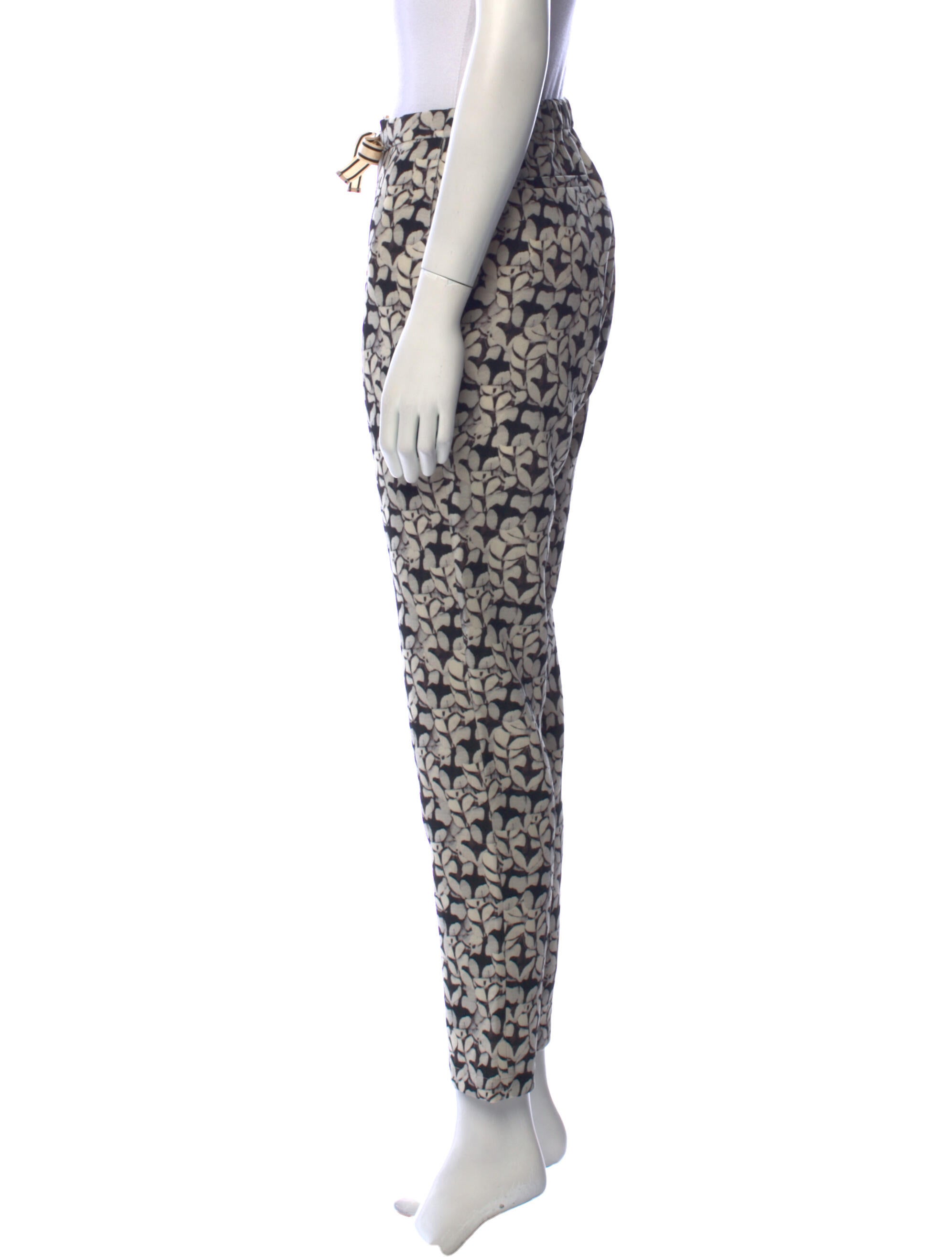 Bellerose Printed Straight Leg Pants