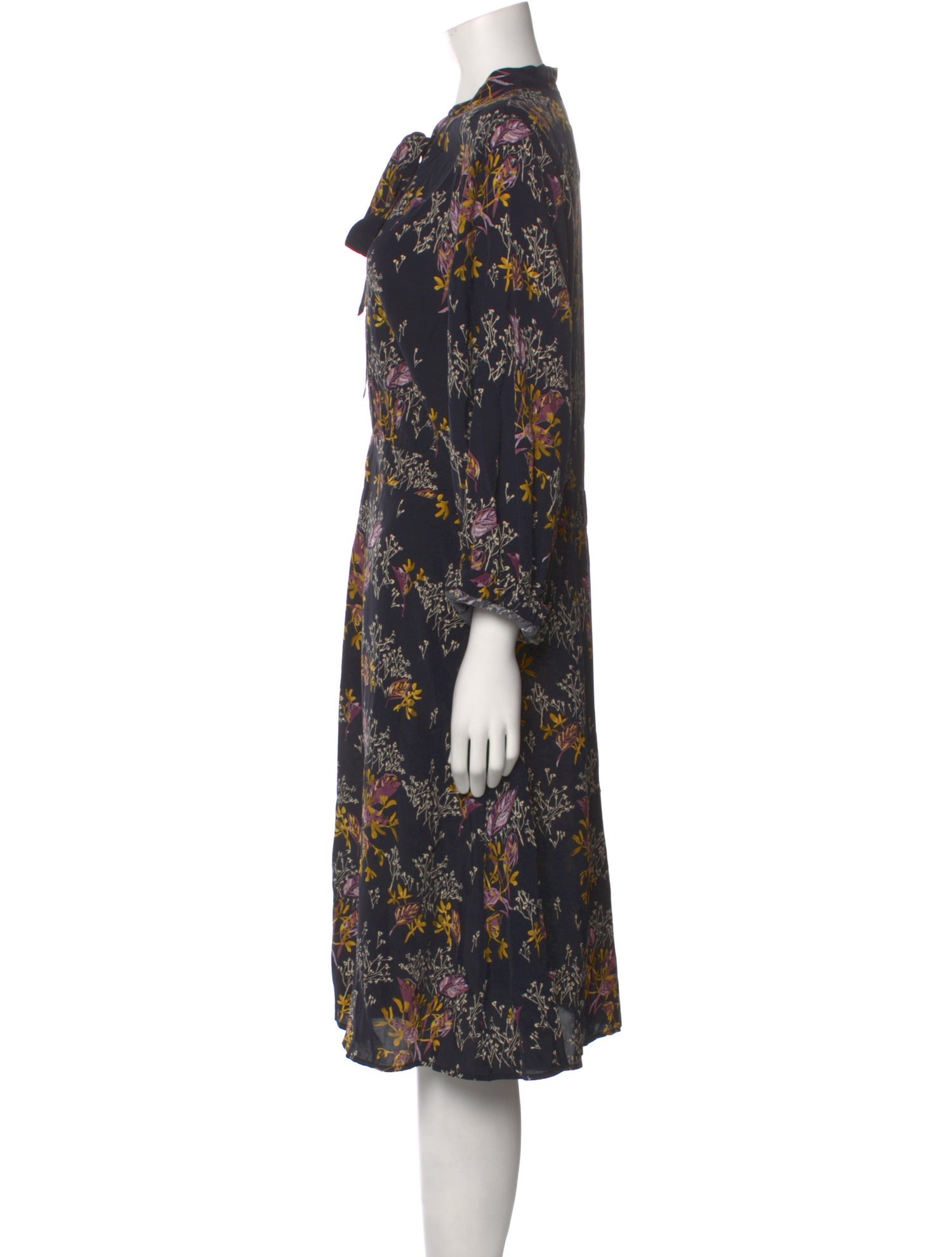 Bellerose Floral Print Midi Length Dress w/ Tags