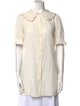 Bellerose Short Sleeve Button-Up Top