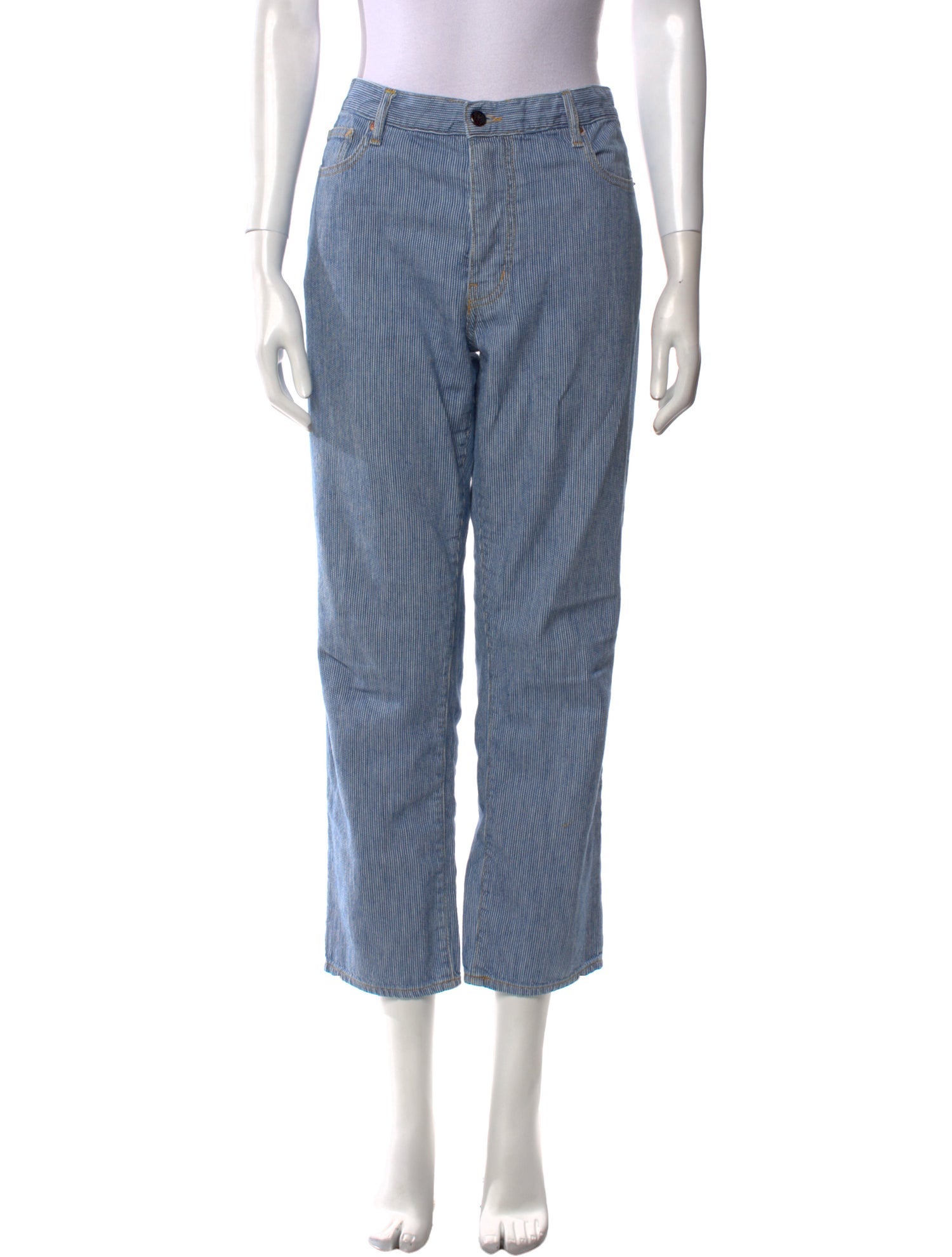 Bellerose Striped Straight Leg Pants