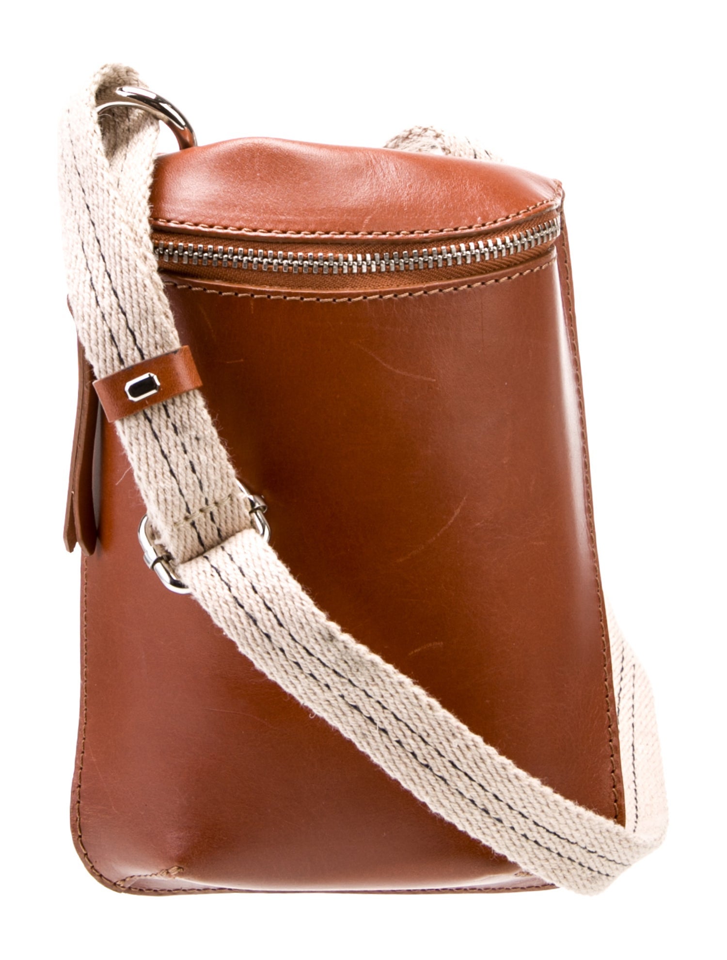 Bellerose Leather Crossbody Bag