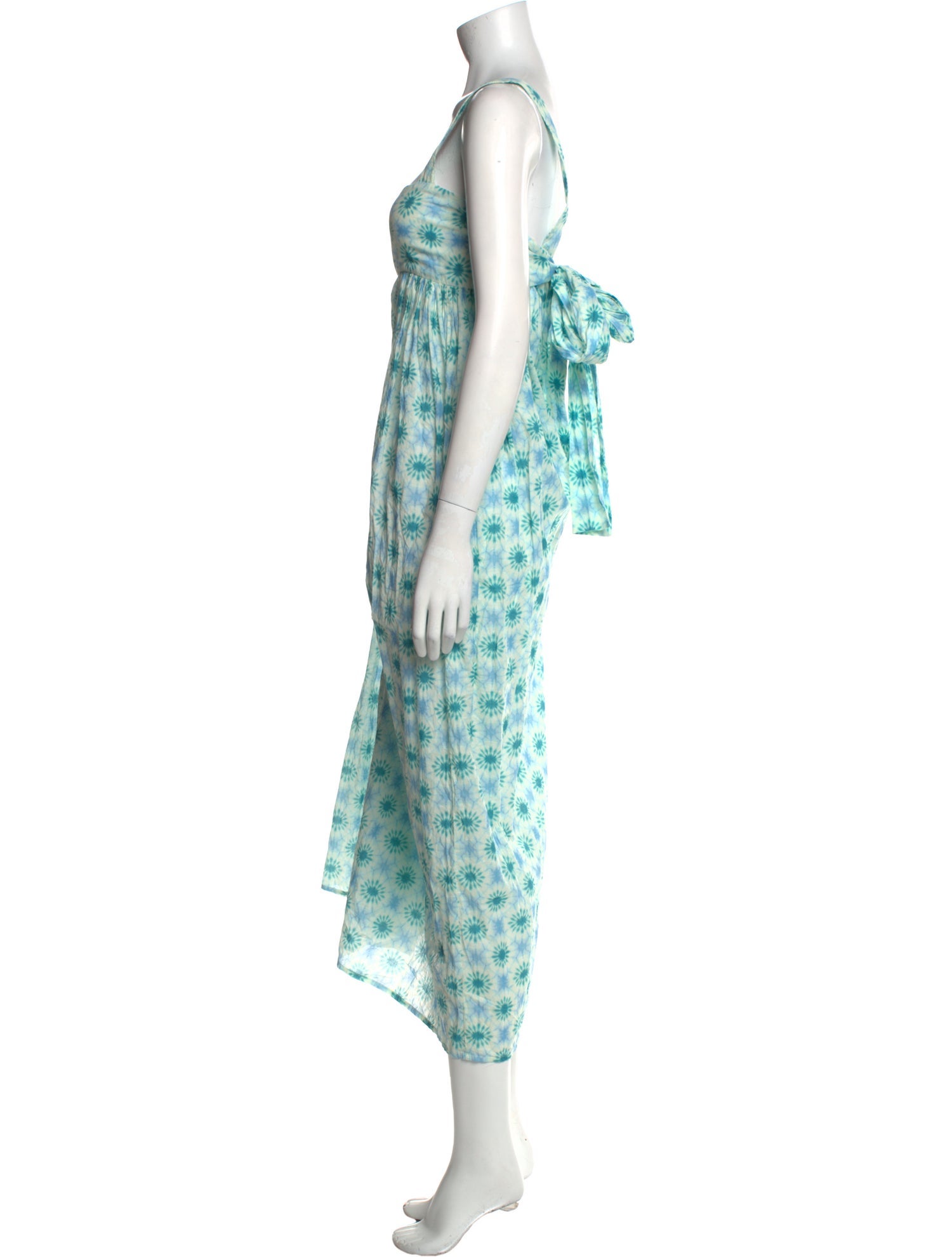 Bellerose Floral Print Midi Length Dress