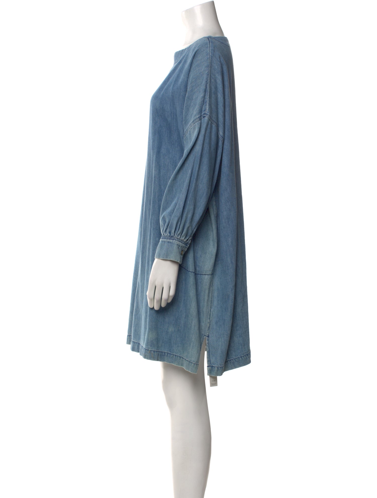 Bellerose Bateau Neckline Mini Dress