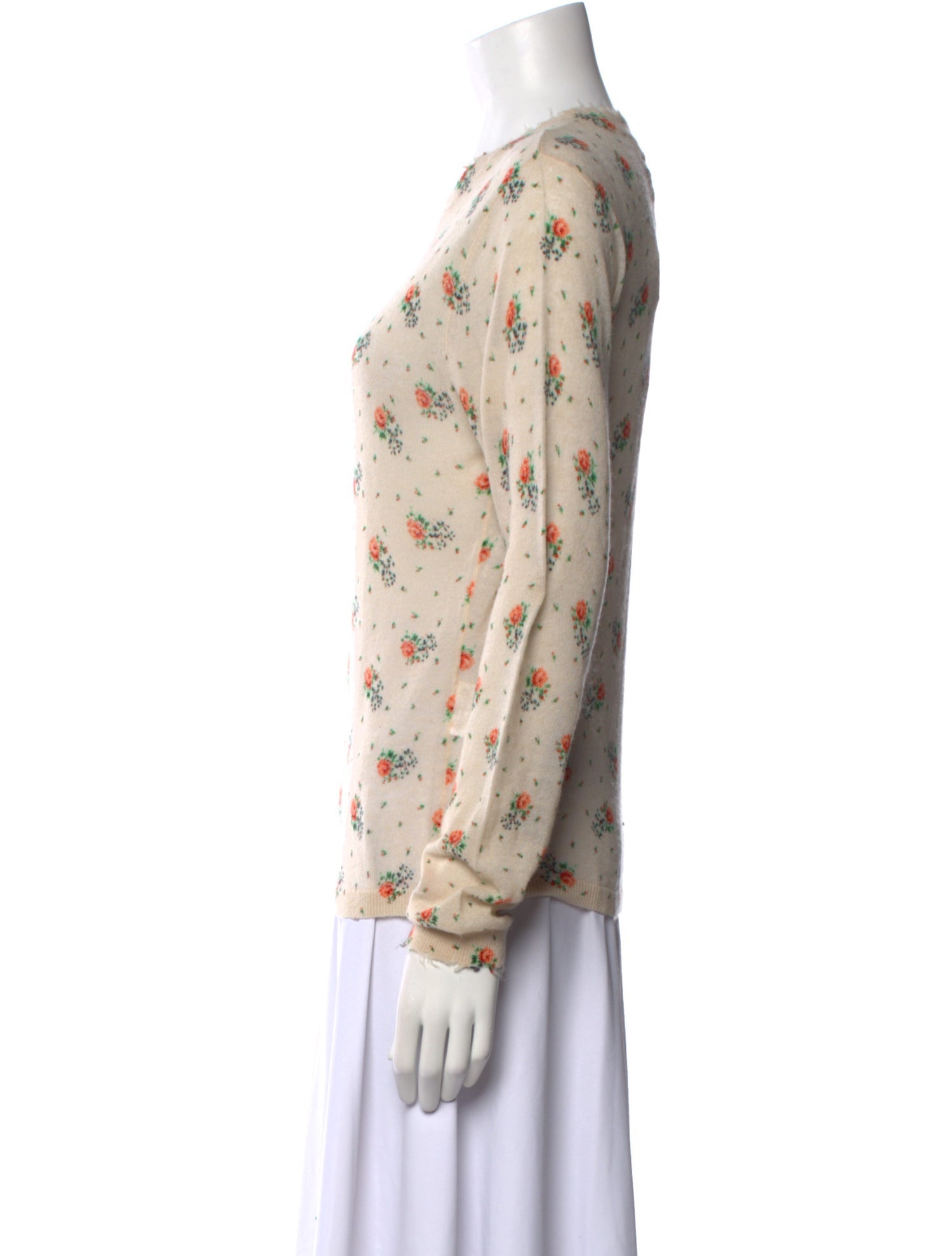 Bellerose Printed Crew Neck Sweater w/ Tags