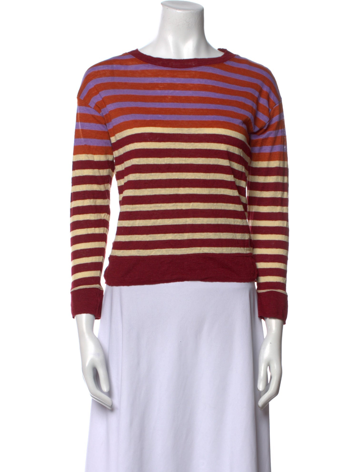 Bellerose Linen Striped Sweater