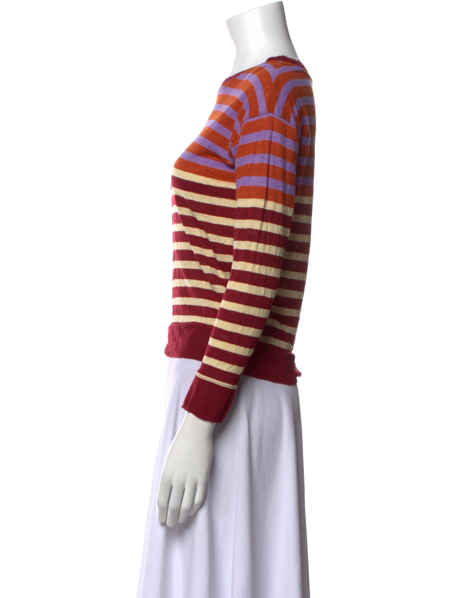 Bellerose Linen Striped Sweater