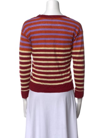 Bellerose Linen Striped Sweater