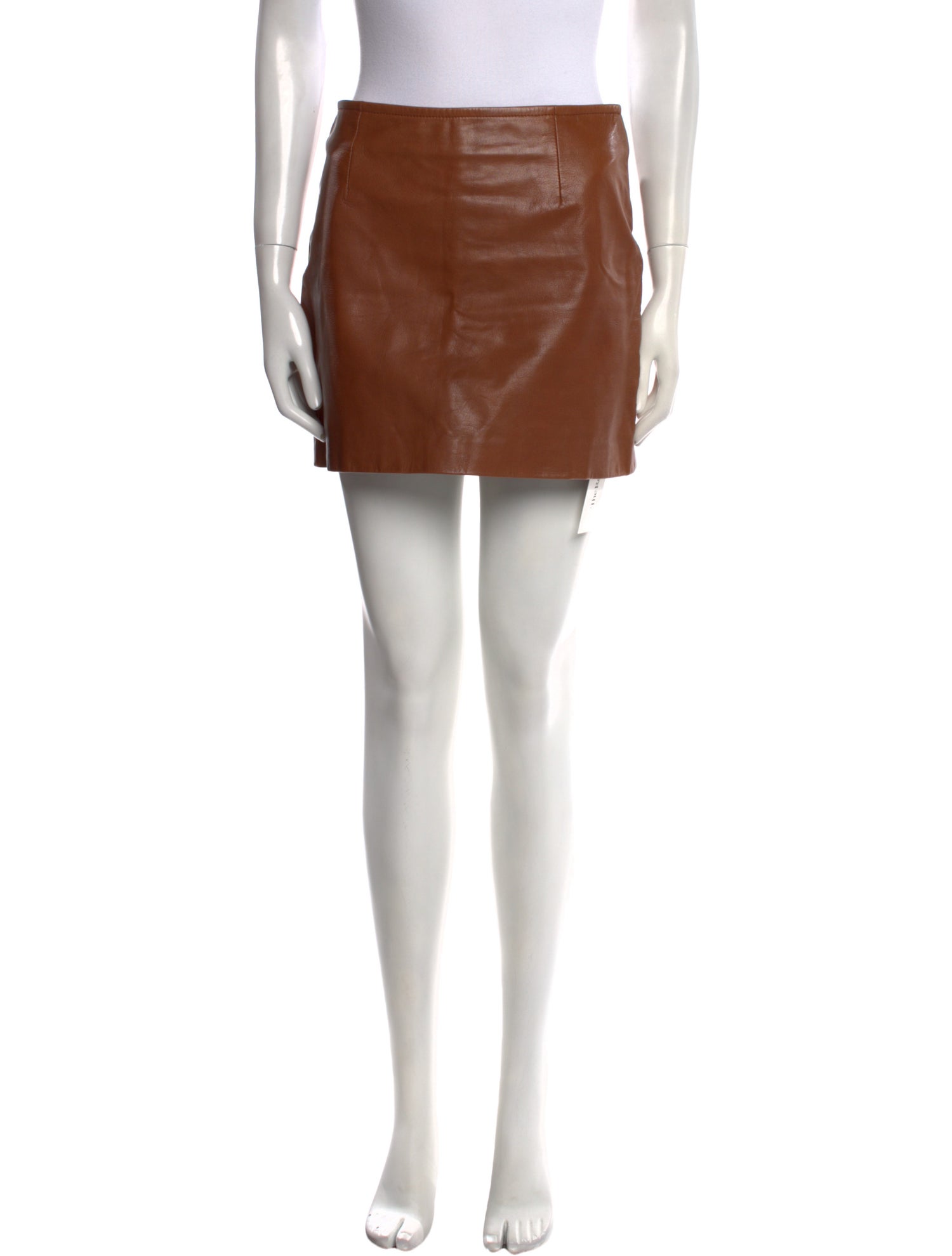 Bellerose Leather Mini Skirt