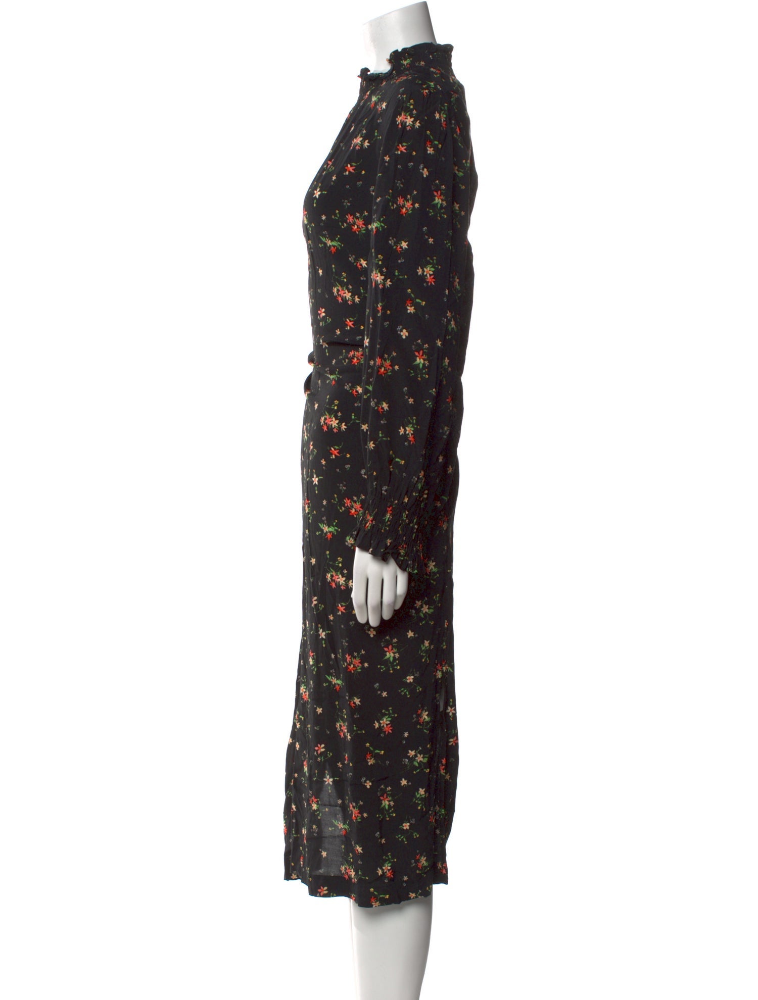 Bellerose Floral Print Long Dress