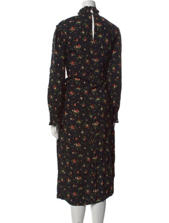 Bellerose Floral Print Long Dress