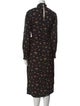 Bellerose Floral Print Long Dress