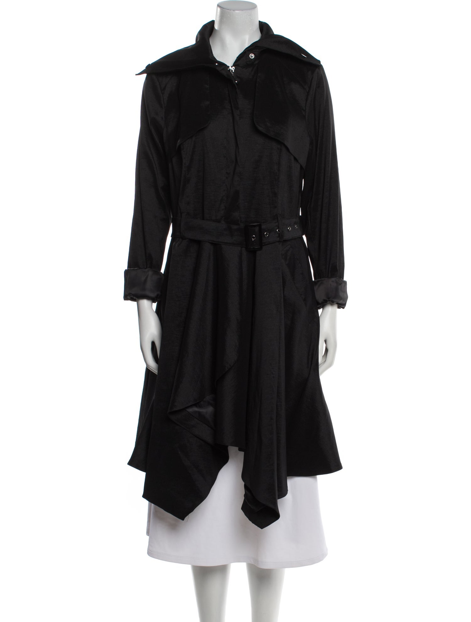 Belle Fare Nylon Trench Coat