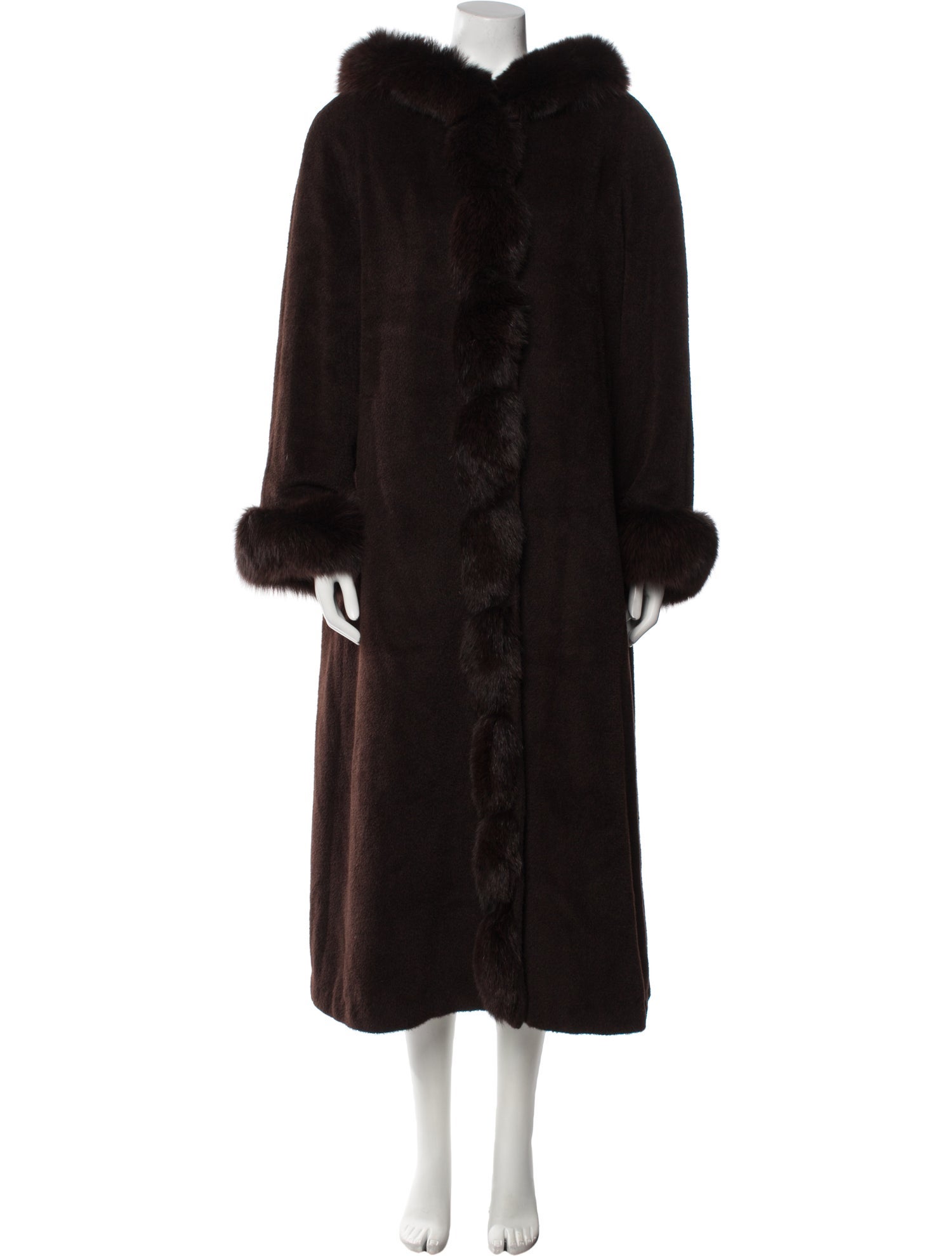 Belle Fare Alpaca Fur Trim Set