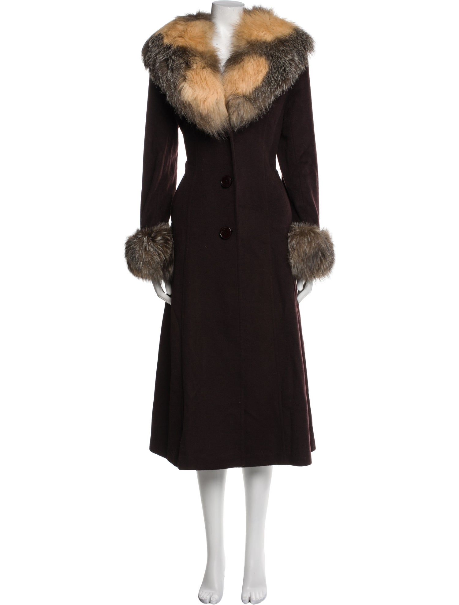 Belle Fare Fox Fur Coat