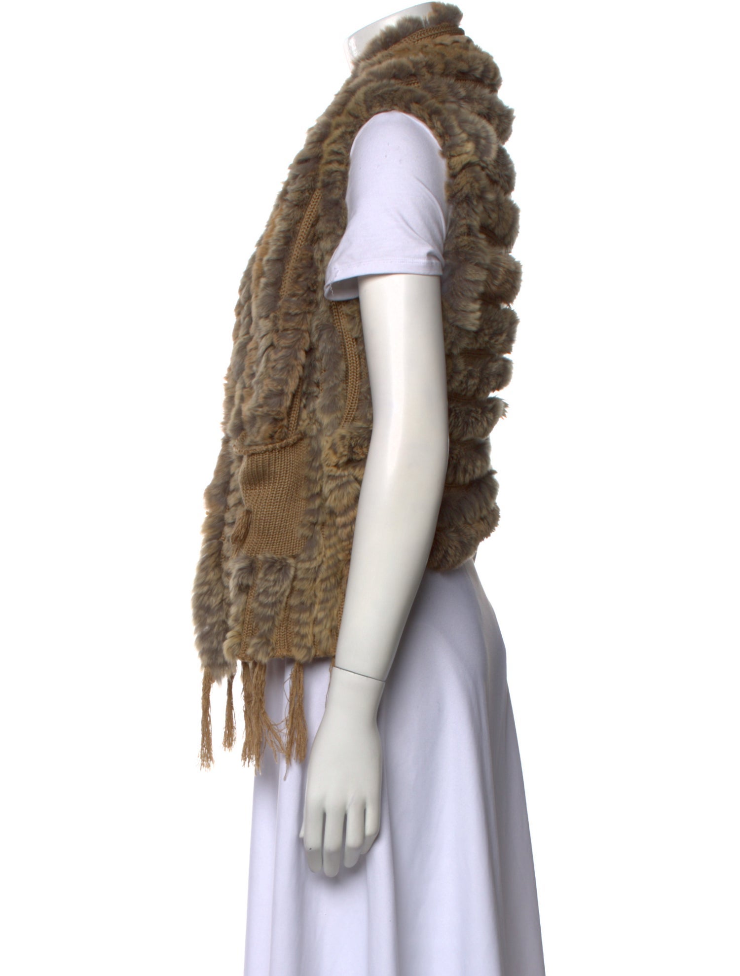 Belle Fare Wool Open Front Sweater