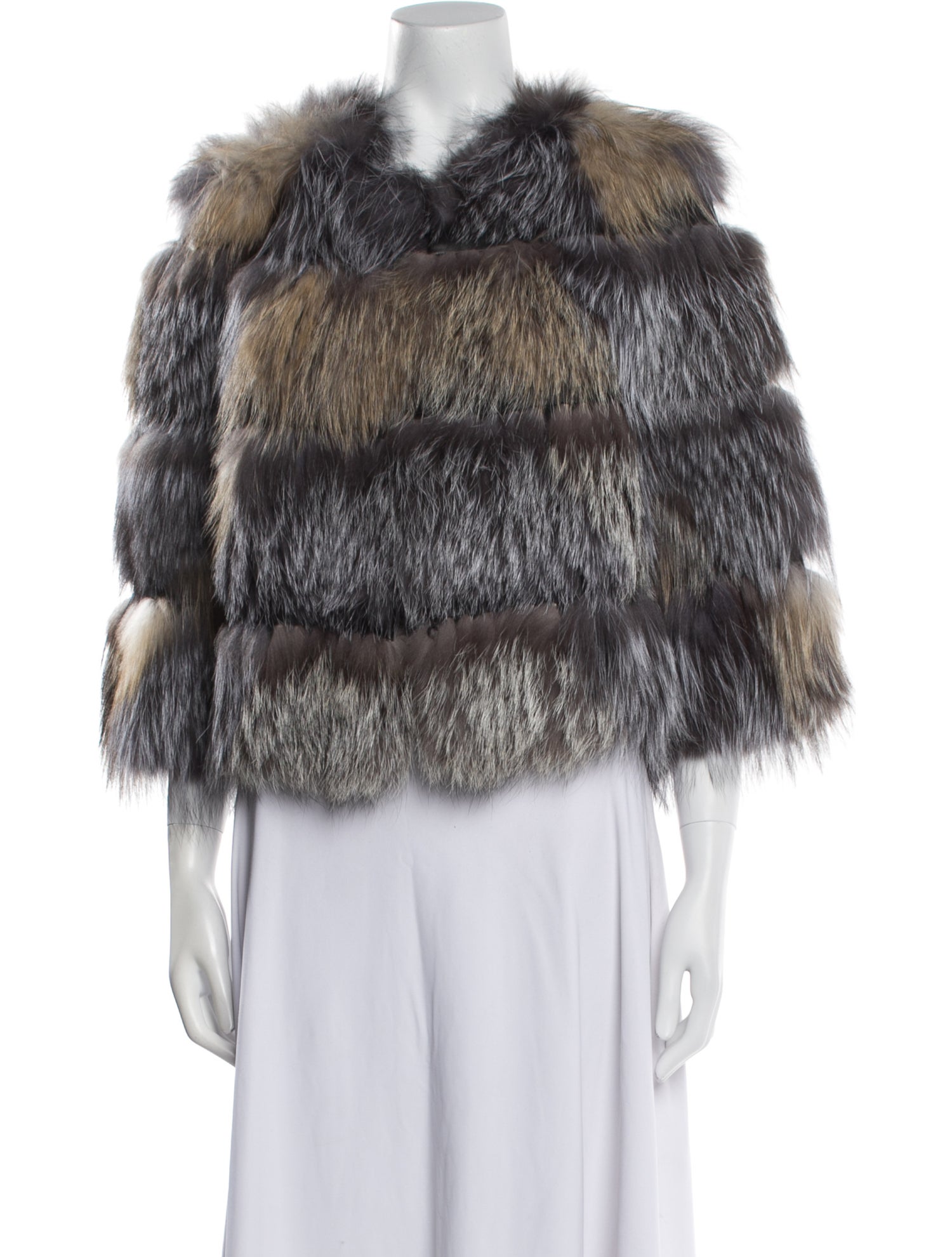Belle Fare Fox Fur Jacket w/ Tags