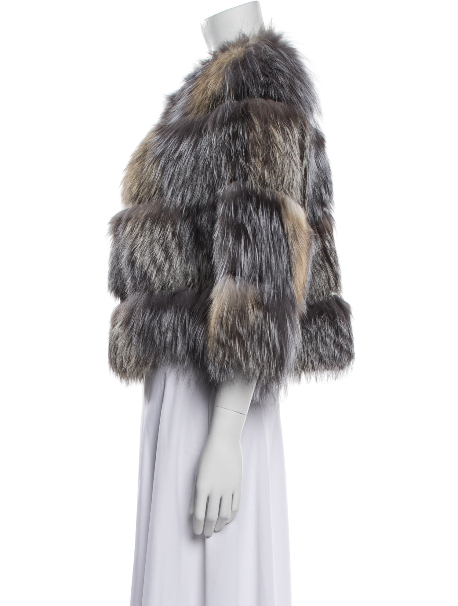 Belle Fare Fox Fur Jacket w/ Tags