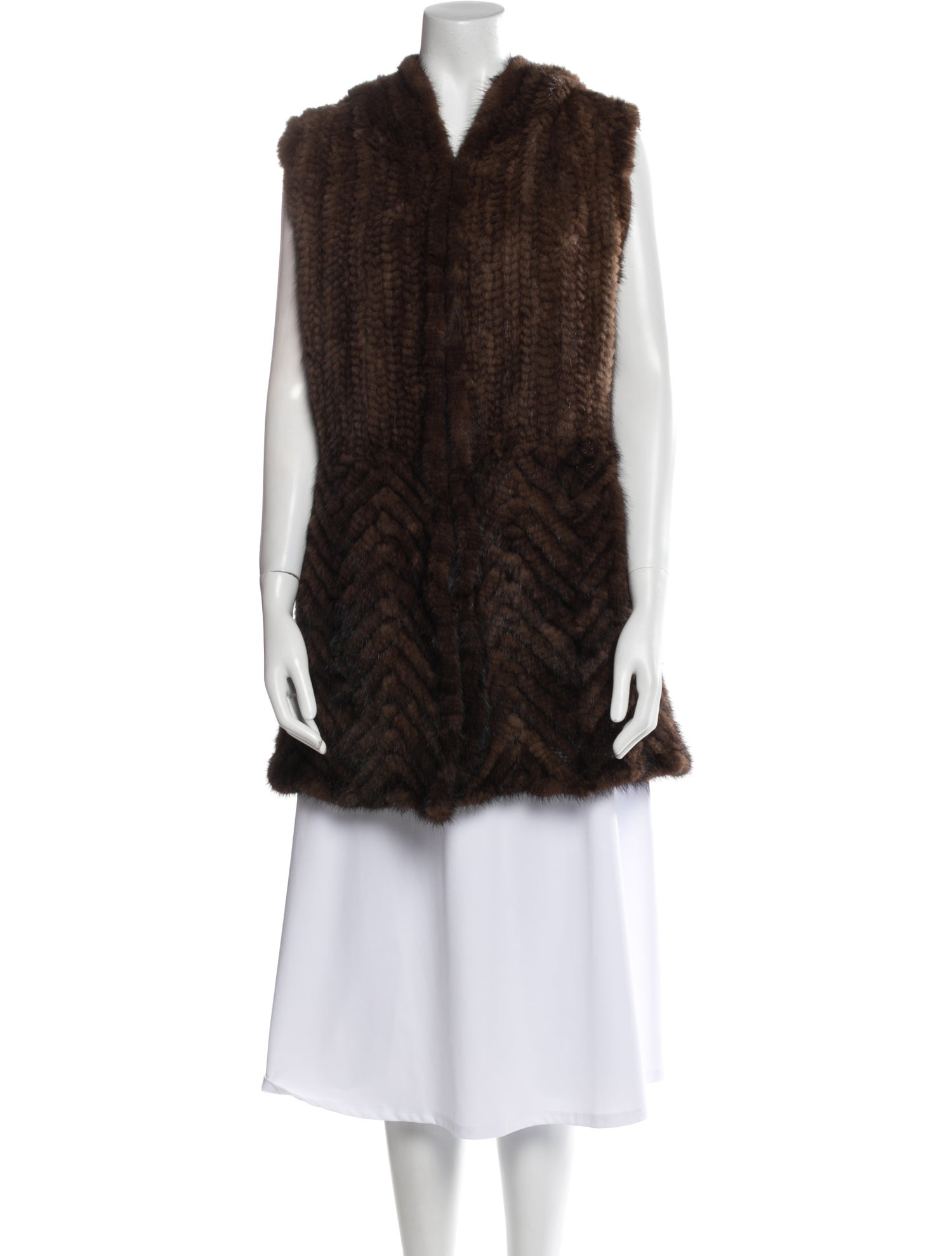 Belle Fare Mink Vest