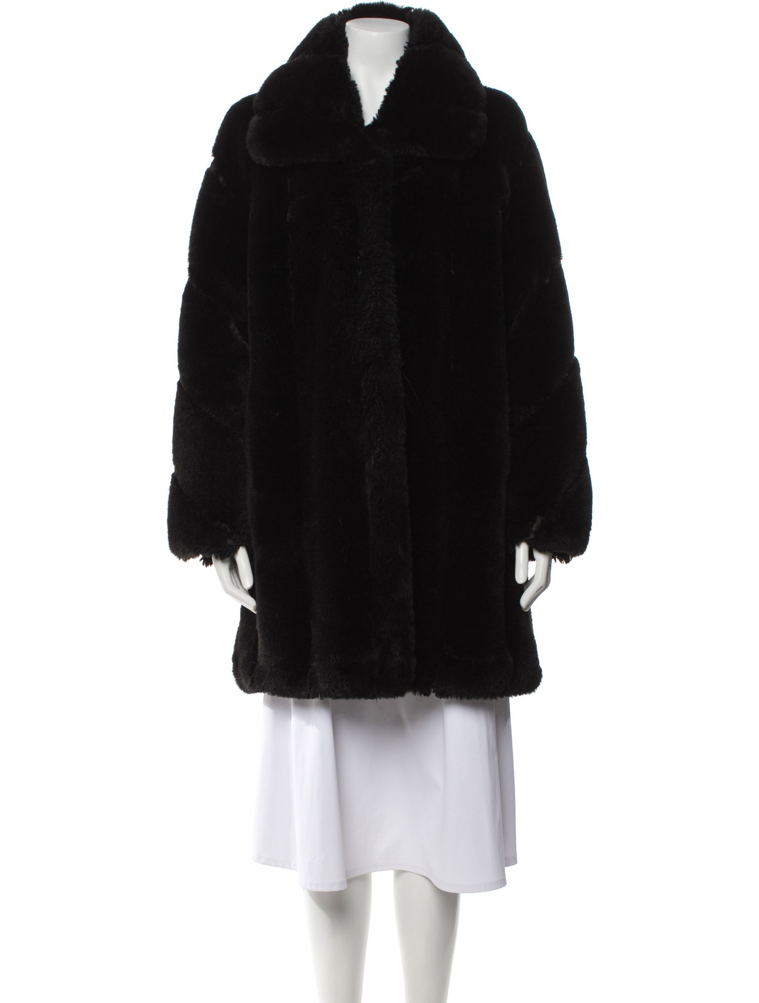 Belle Fare Faux Fur Coat